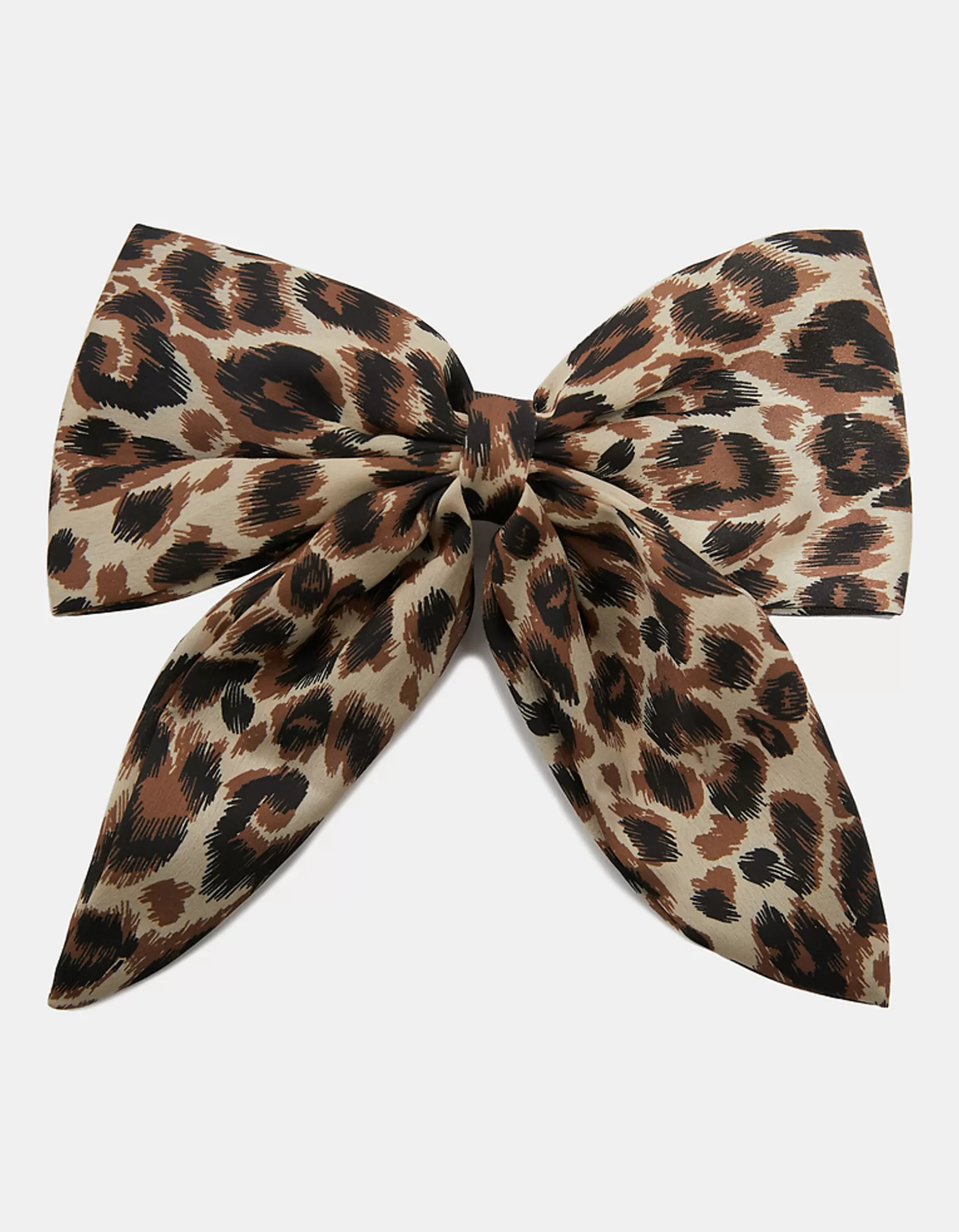 Hot Barrette à cheveux Avec Détail Noeud Imprimé Léopard Accessoires