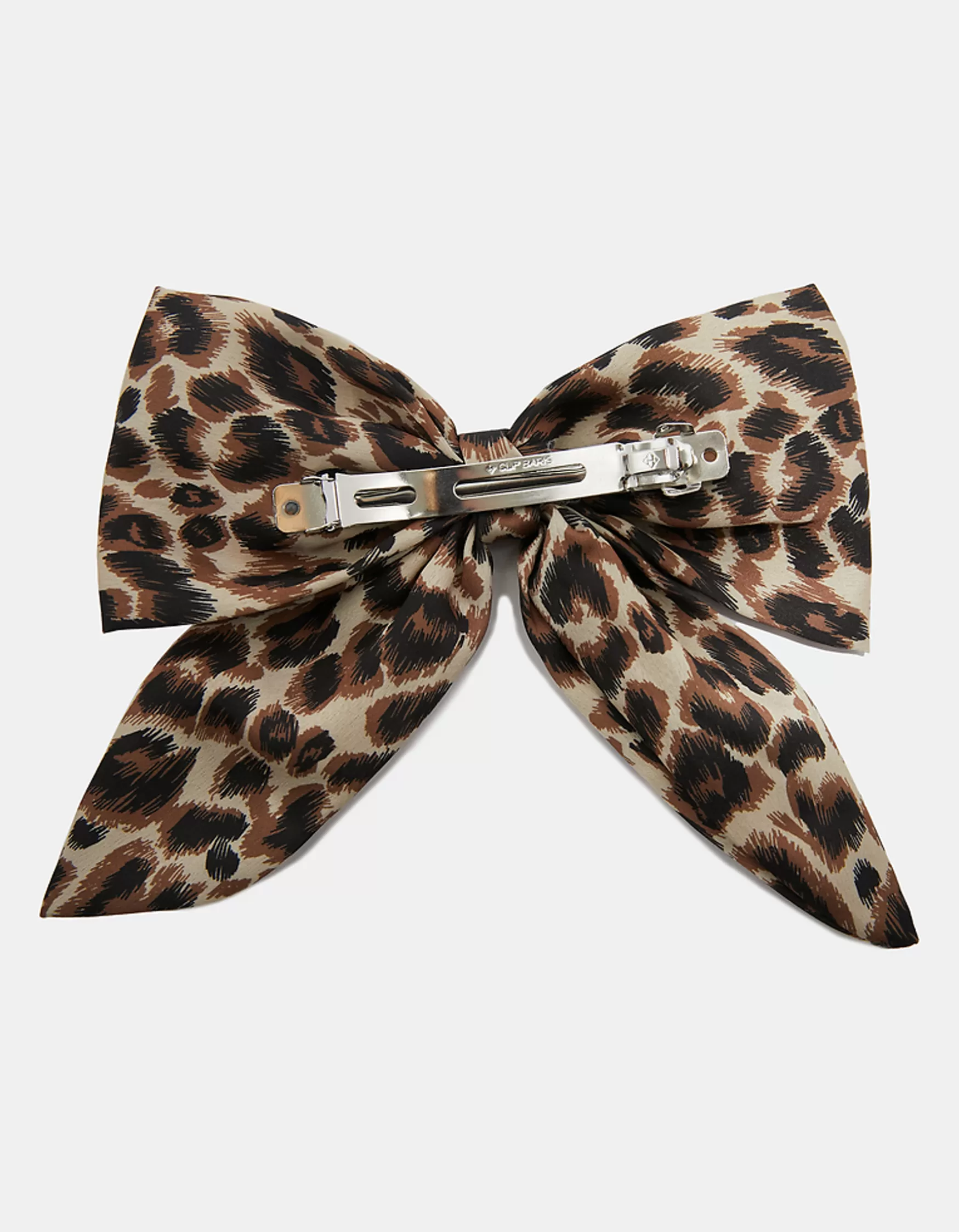 Hot Barrette à cheveux Avec Détail Noeud Imprimé Léopard Accessoires