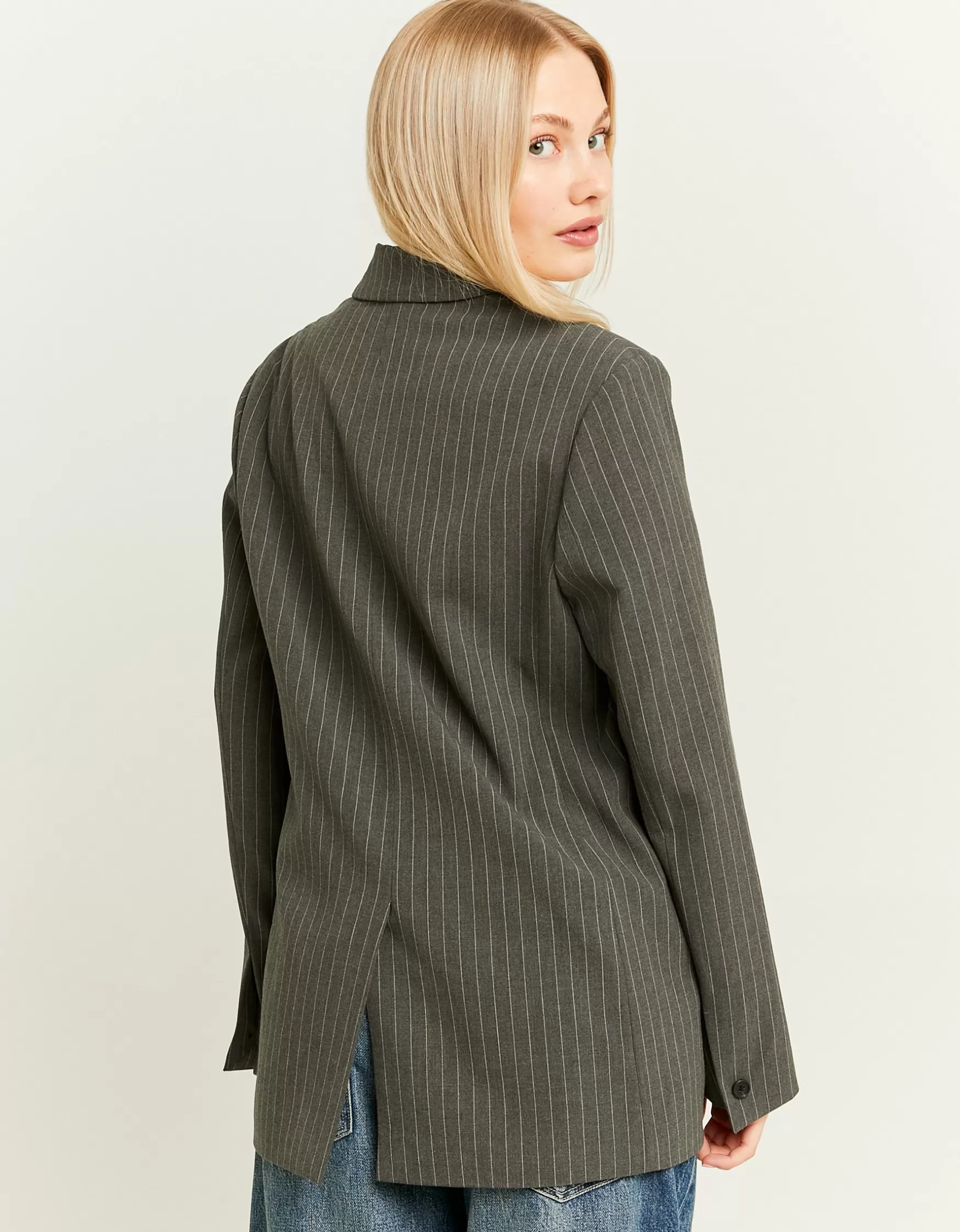 Store Blazer à Rayures Fines et Double Boutonnage Vestes | Total Look