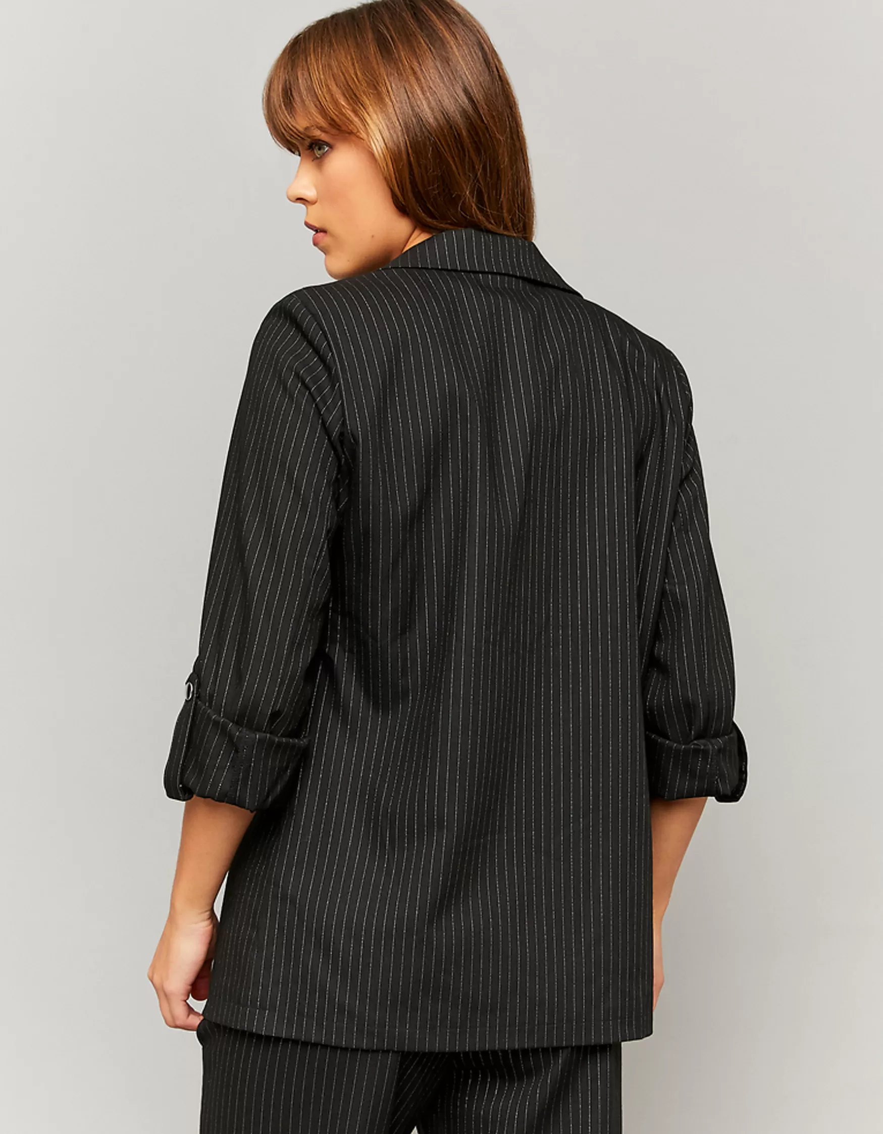 Sale Blazer à rayures pailletées Vestes