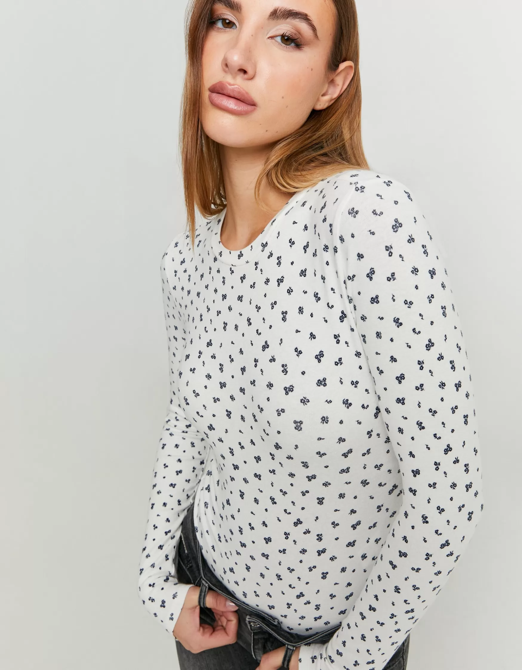 Sale Body Basique Imprimé Floral T-Shirts Basiques | Body