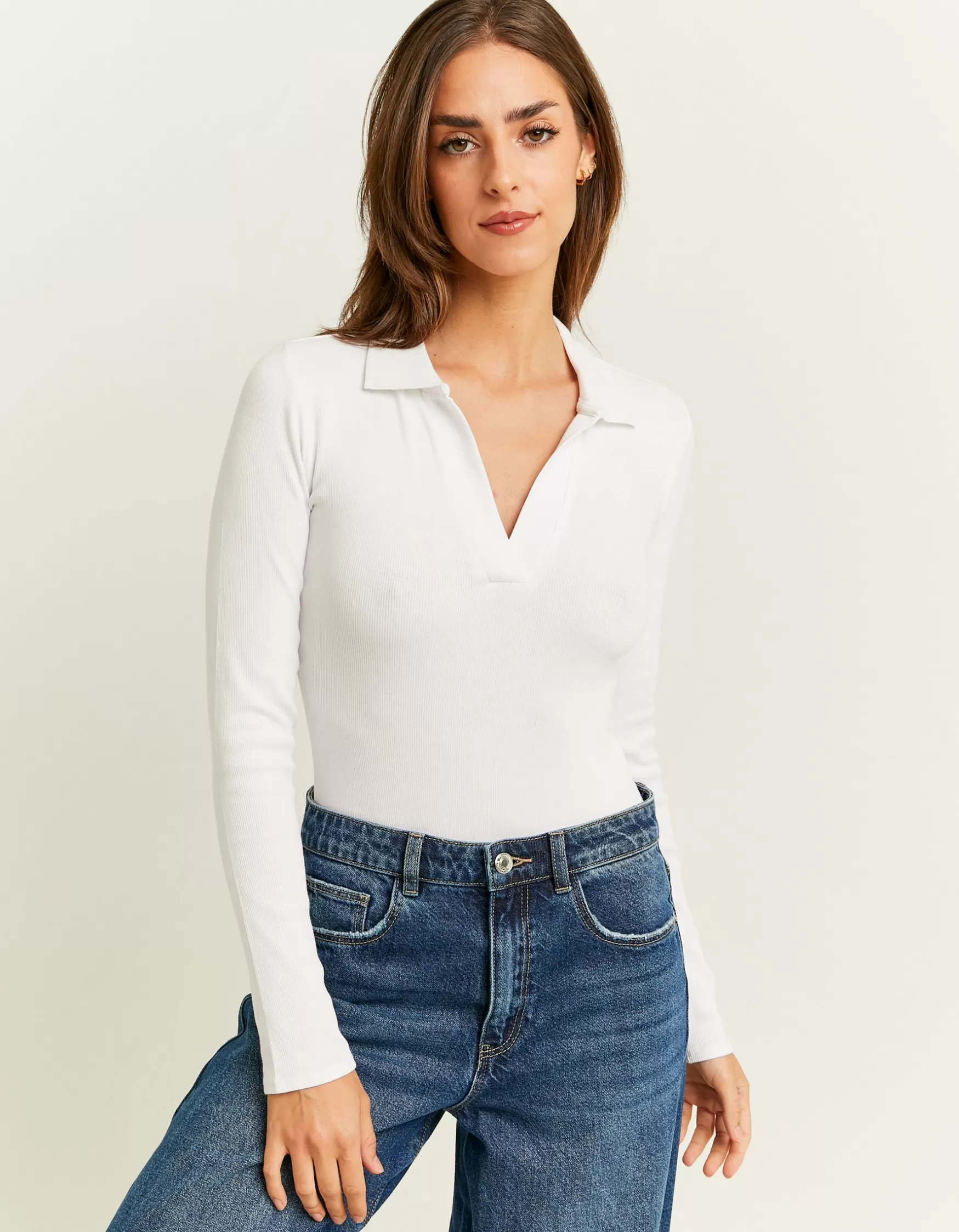 Cheap Body Col Polo T-Shirts Basiques | Body
