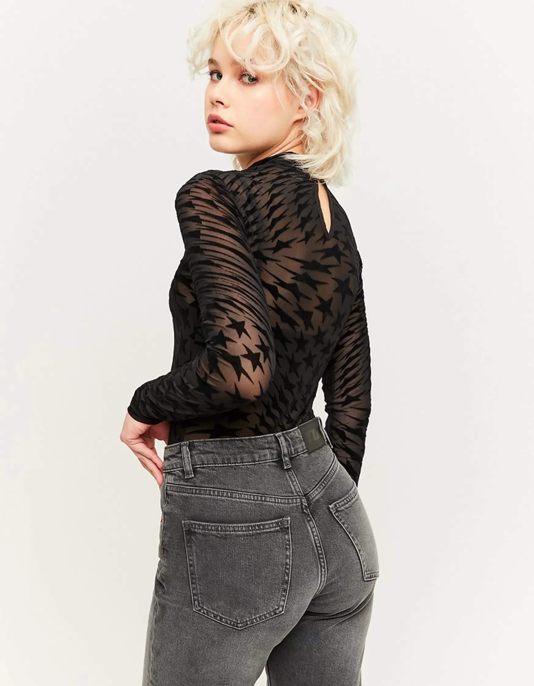 Clearance Body Imprimé en Mesh Body