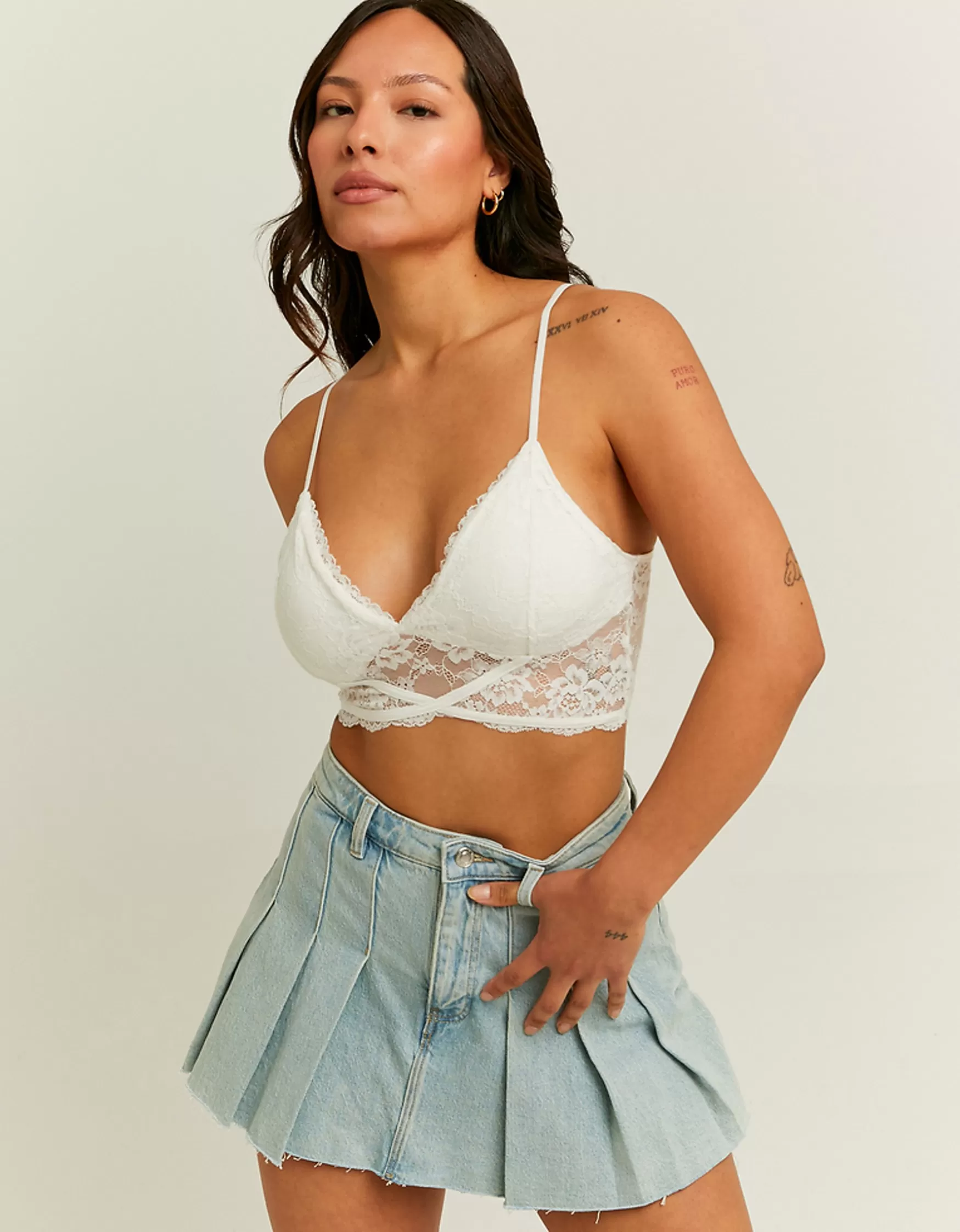Sale Brassière en Dentelle he Tops
