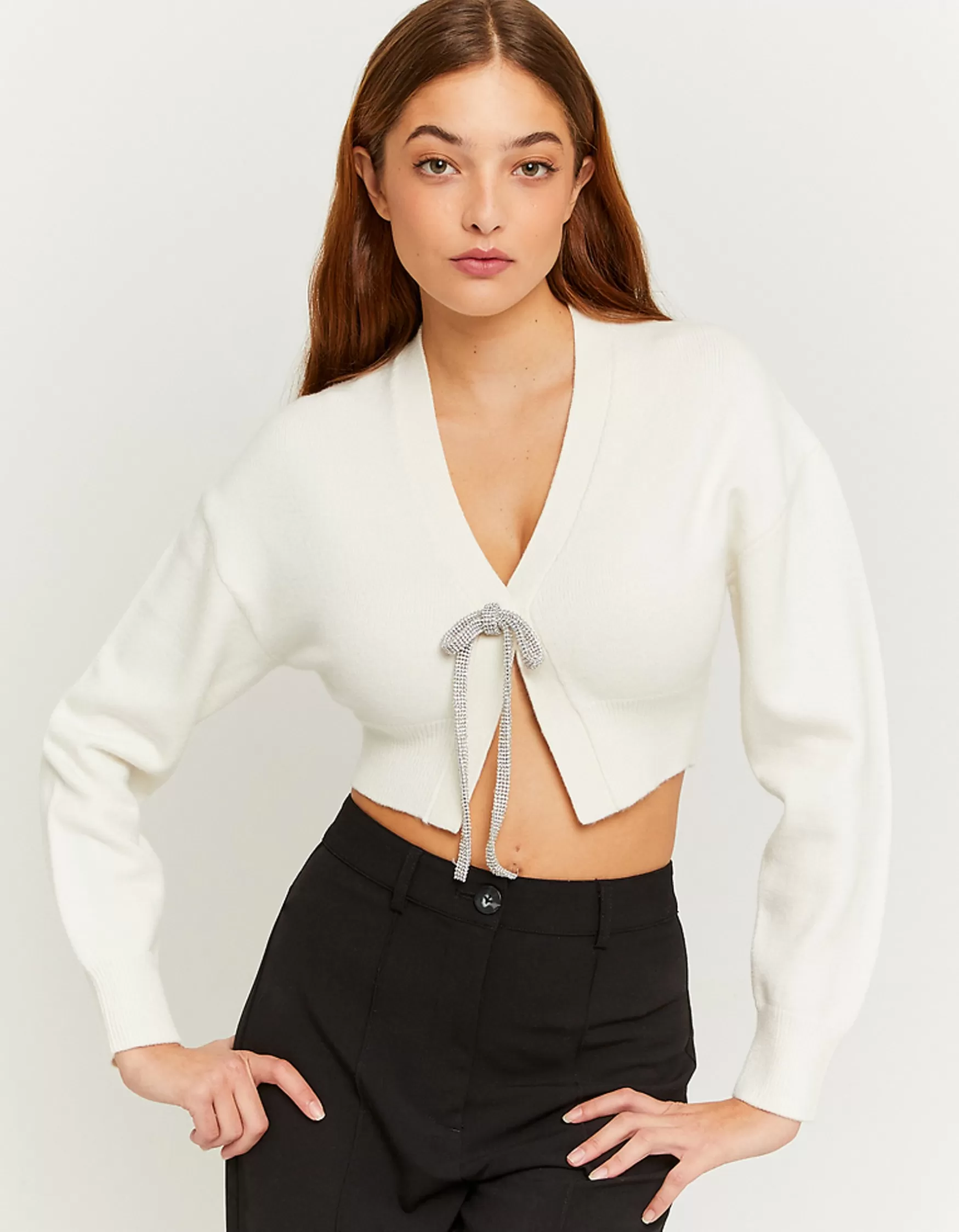 Outlet Cardigan Court Maille