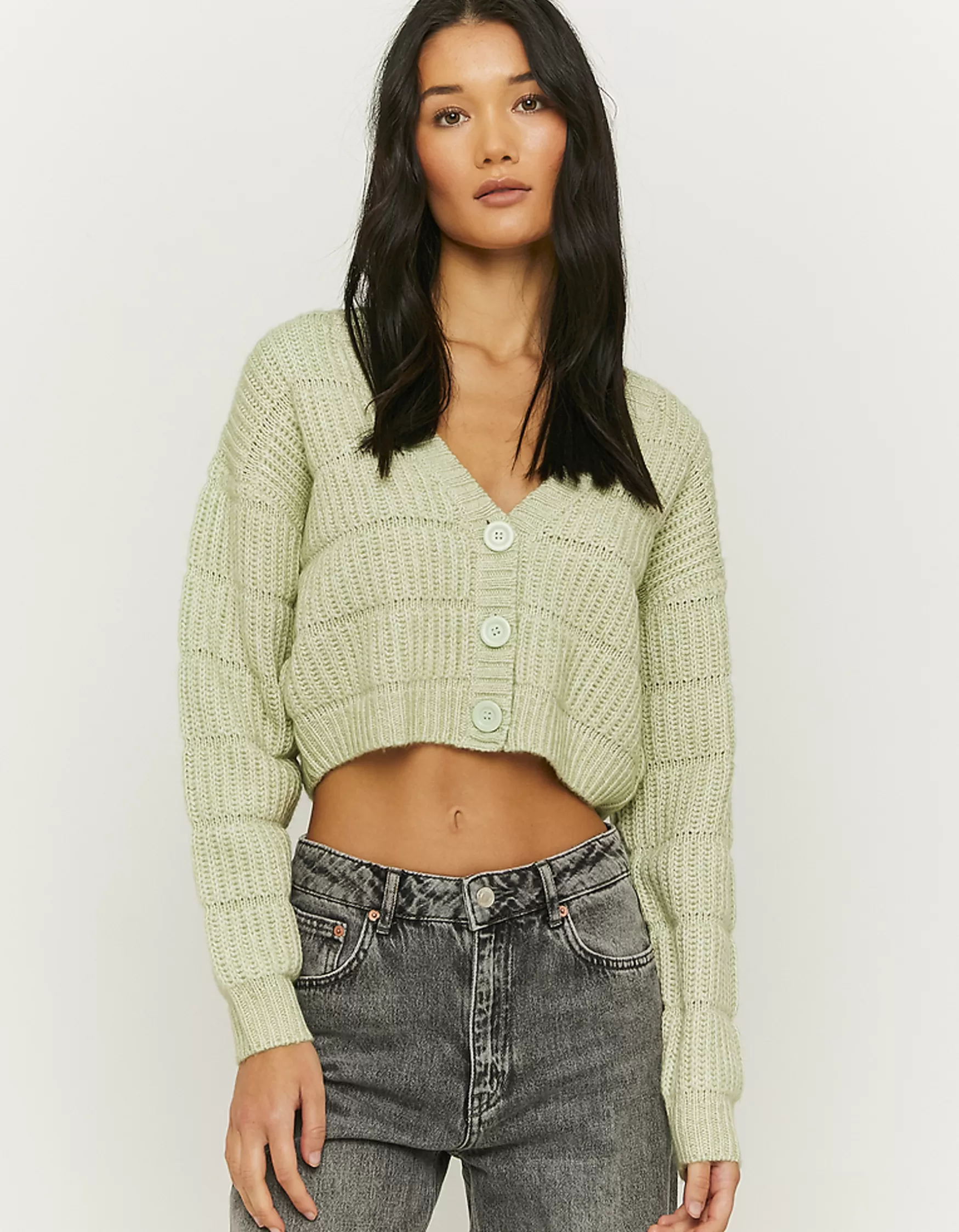 Best Sale Cardigan court en maille Maille