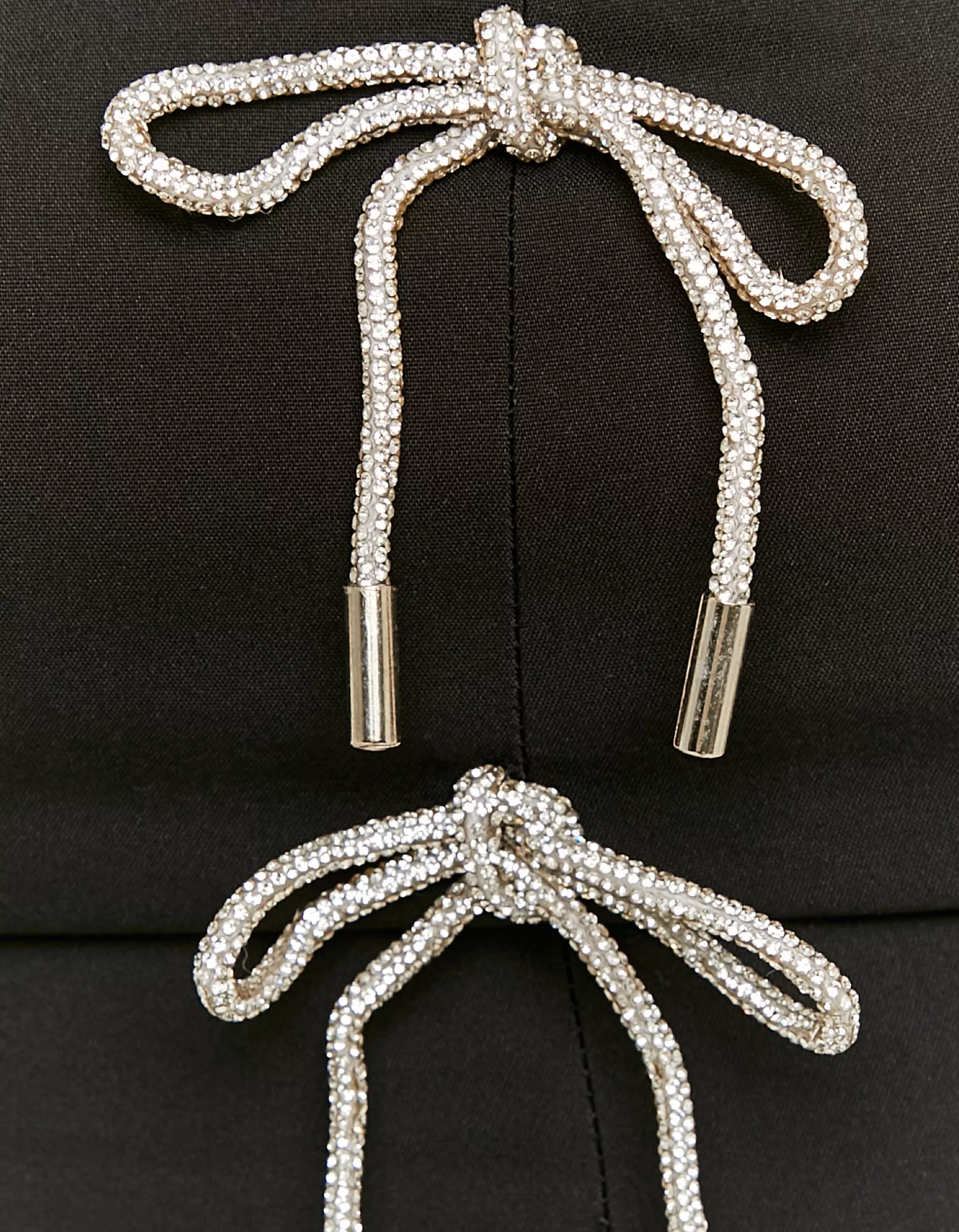 Outlet Corset avec Nœuds Ornés de Strass Tops | Total Look