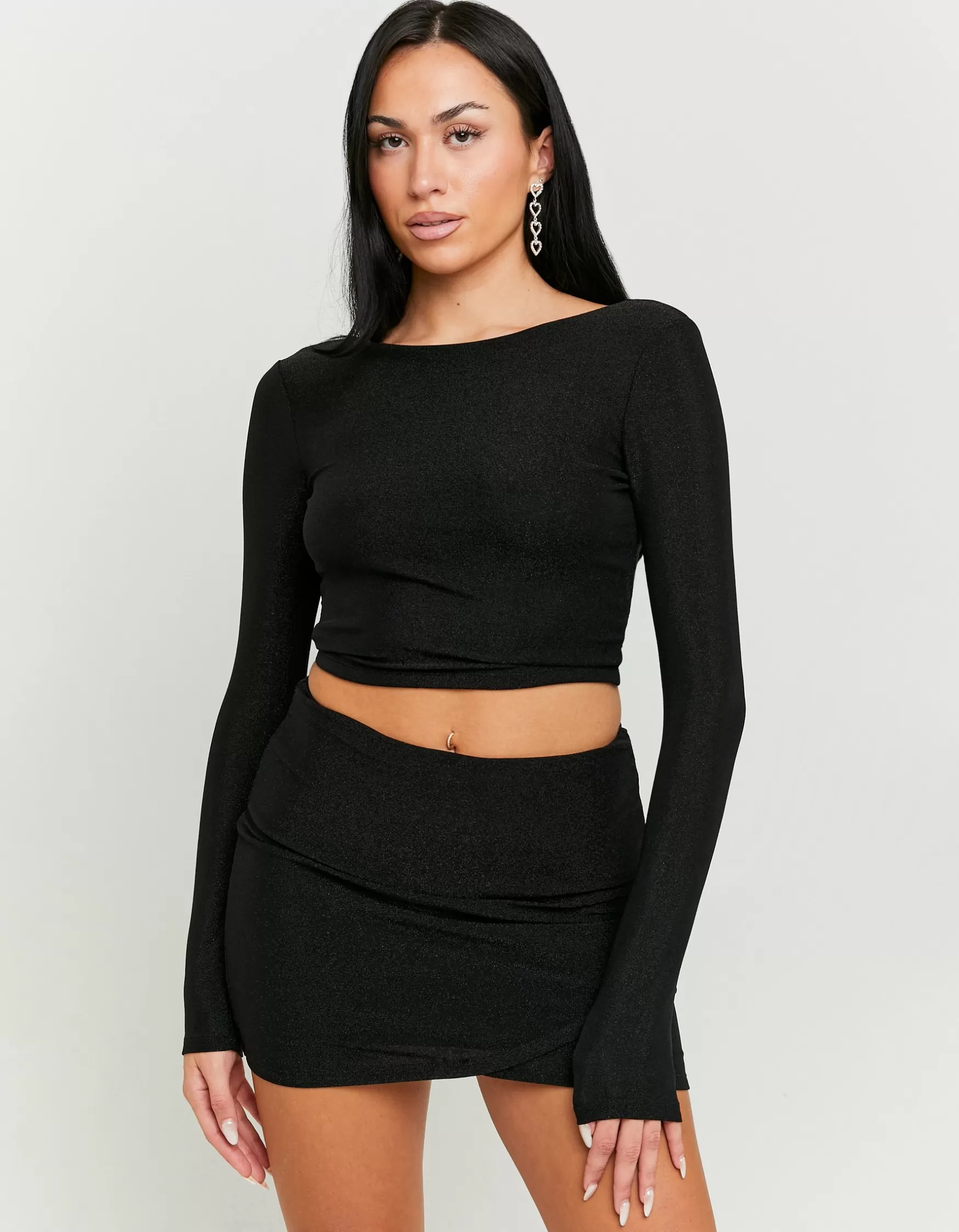 Cheap Crop Top Dos Nu en Lurex Tops | Total Look