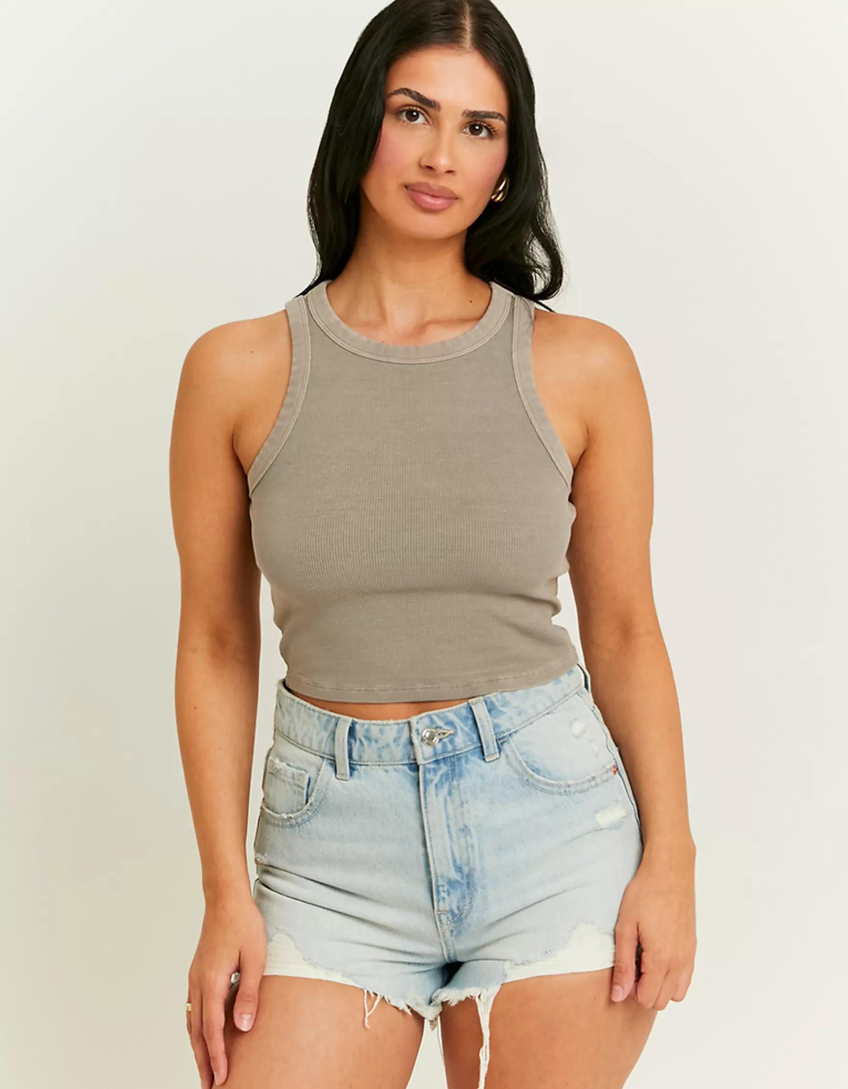 Shop Débardeur Court Imprimé T-Shirts Basiques