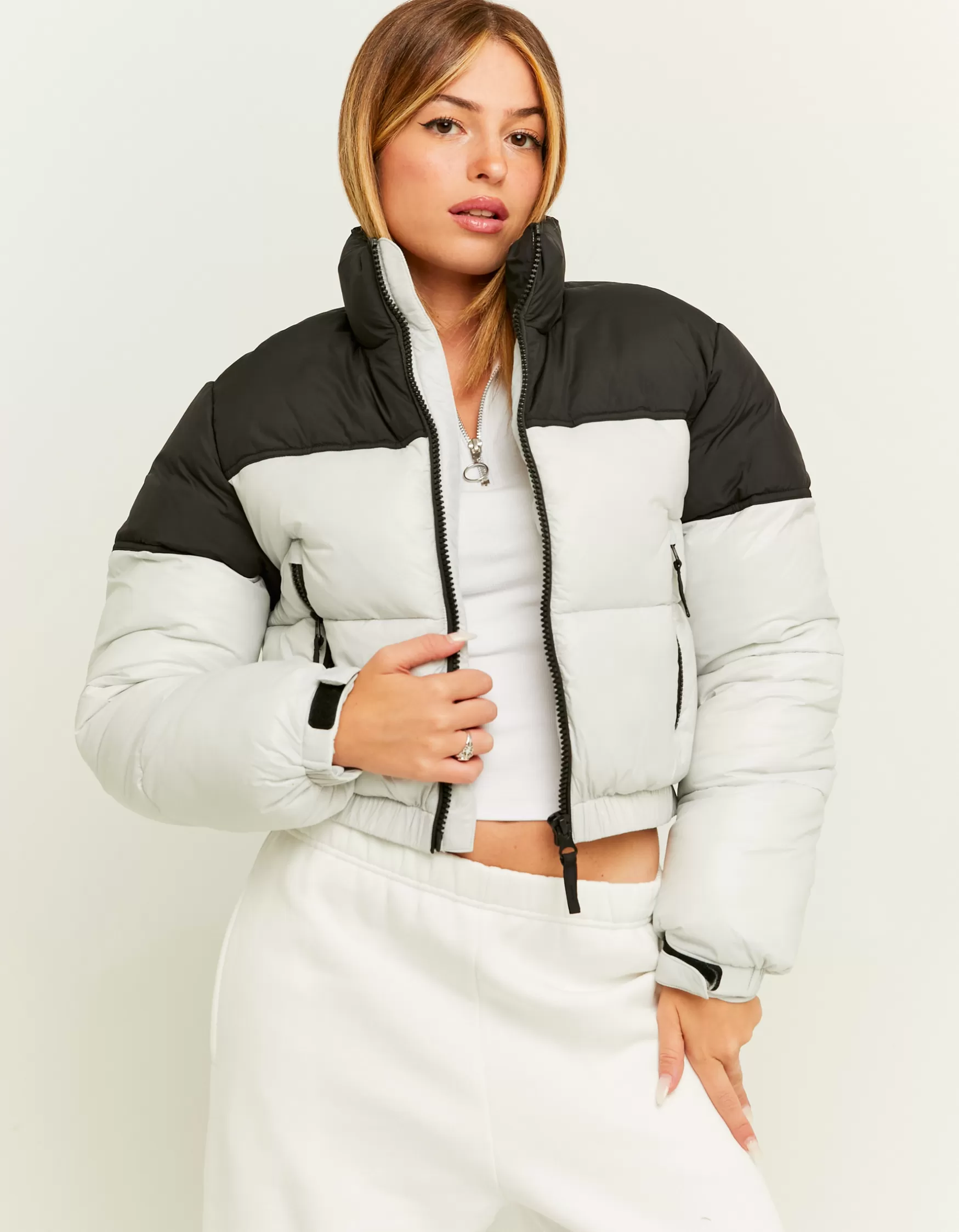 Discount Doudoune Colorblock Vestes