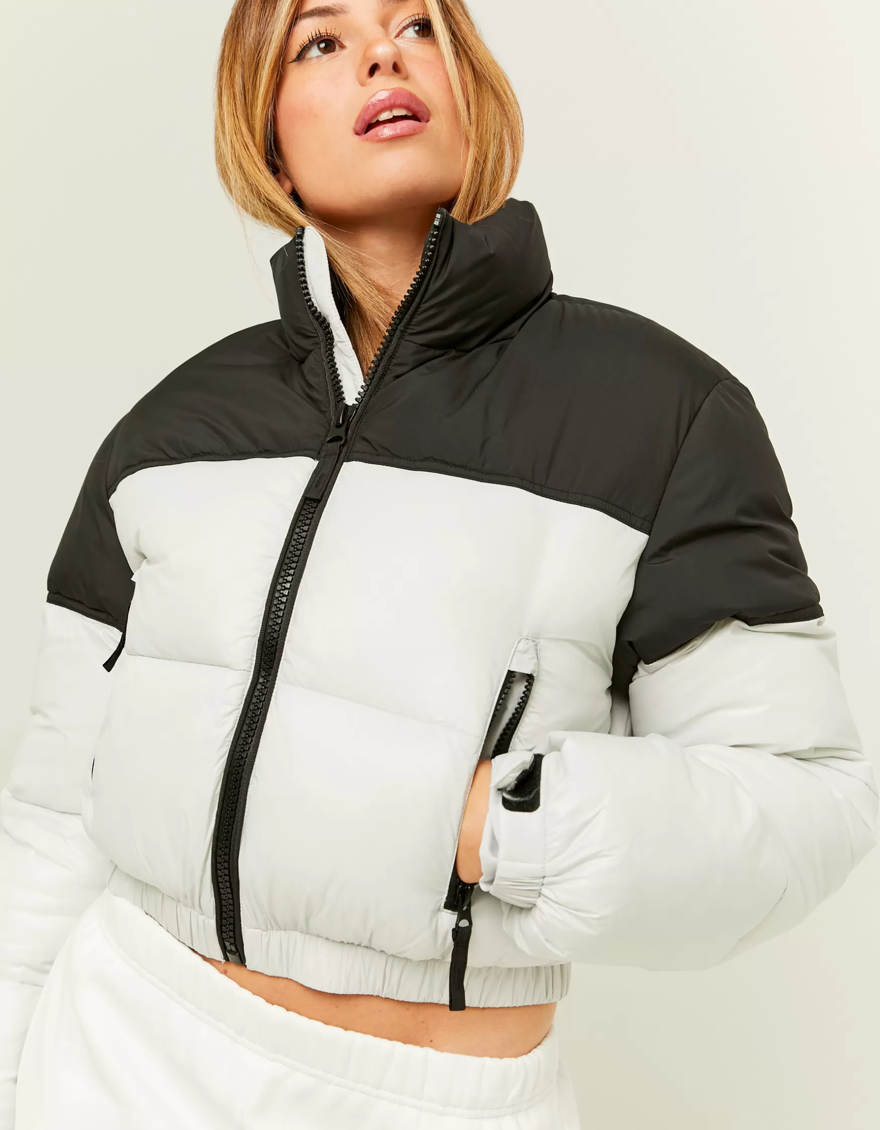 Discount Doudoune Colorblock Vestes