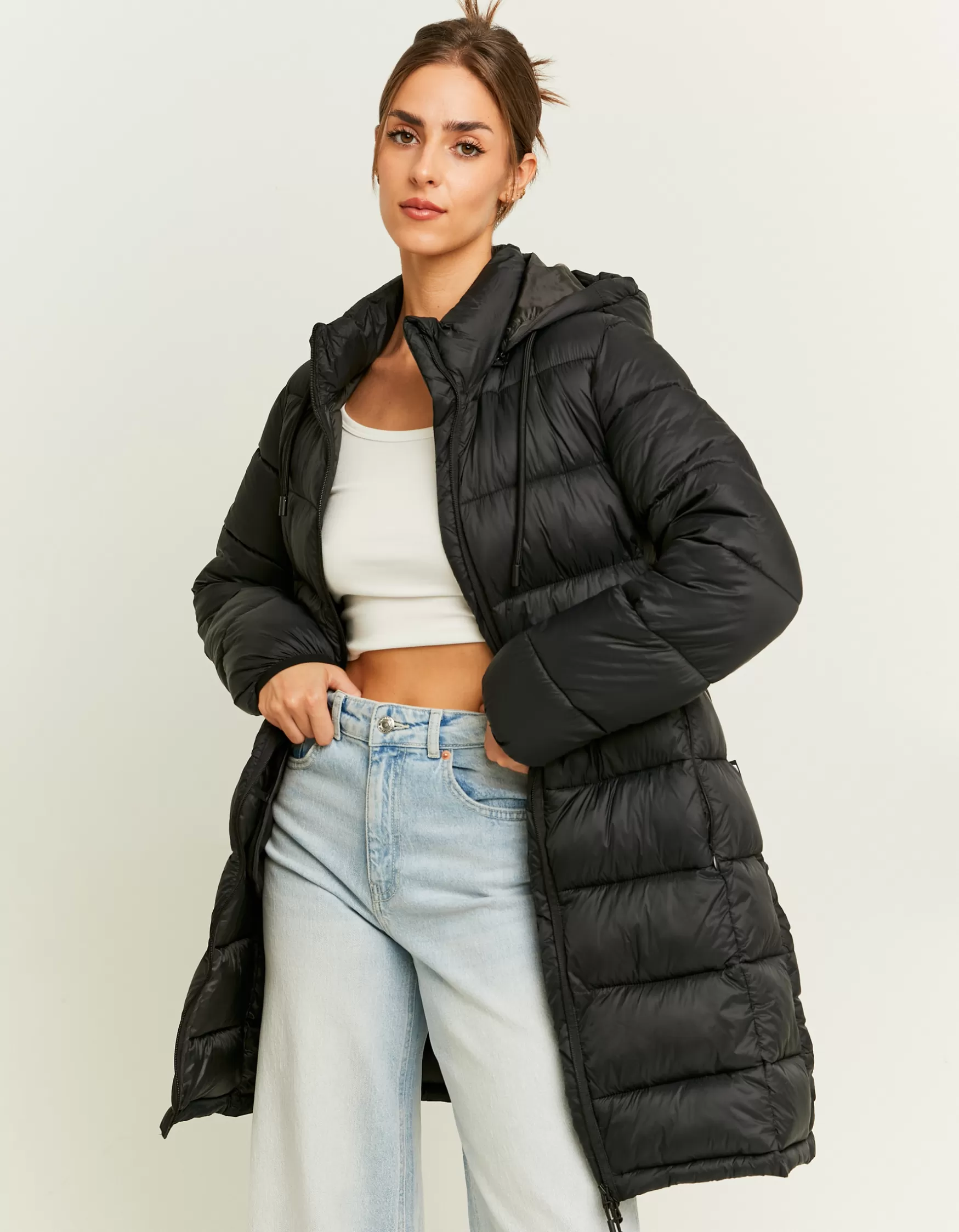 New Doudoune longue e Légère Vestes