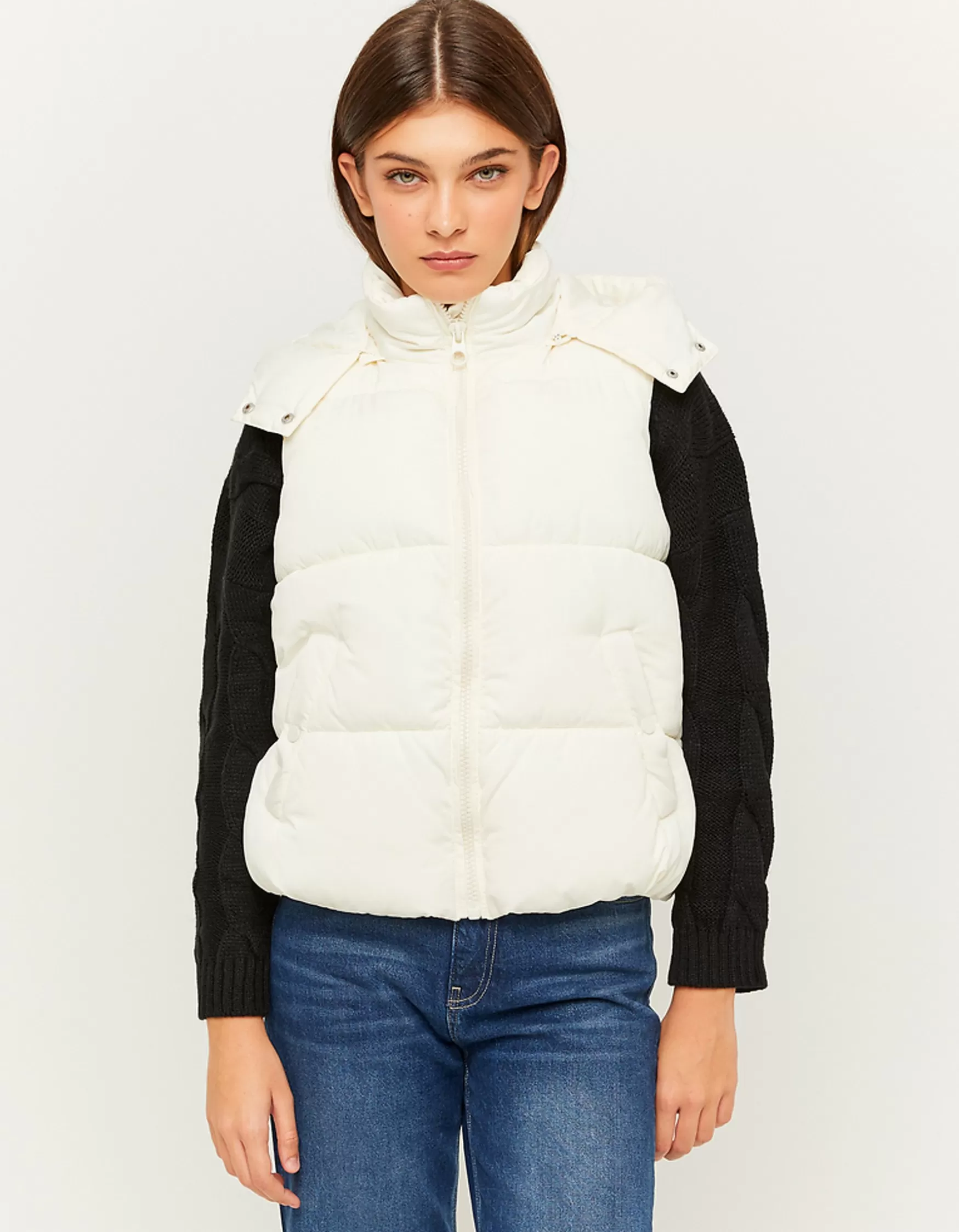 Discount Doudoune sans Manches à Capuche he Vestes