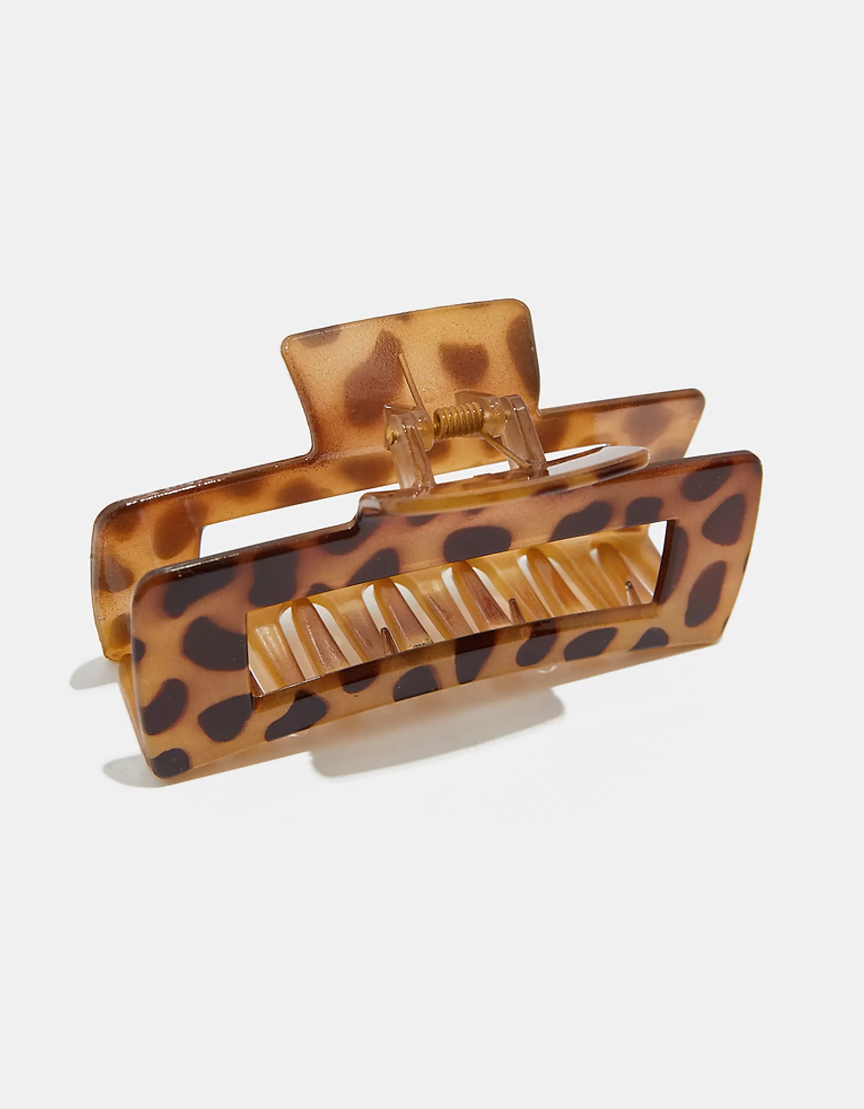 Fashion Grande Pince à Cheveux Imprimé Animalier Accessoires