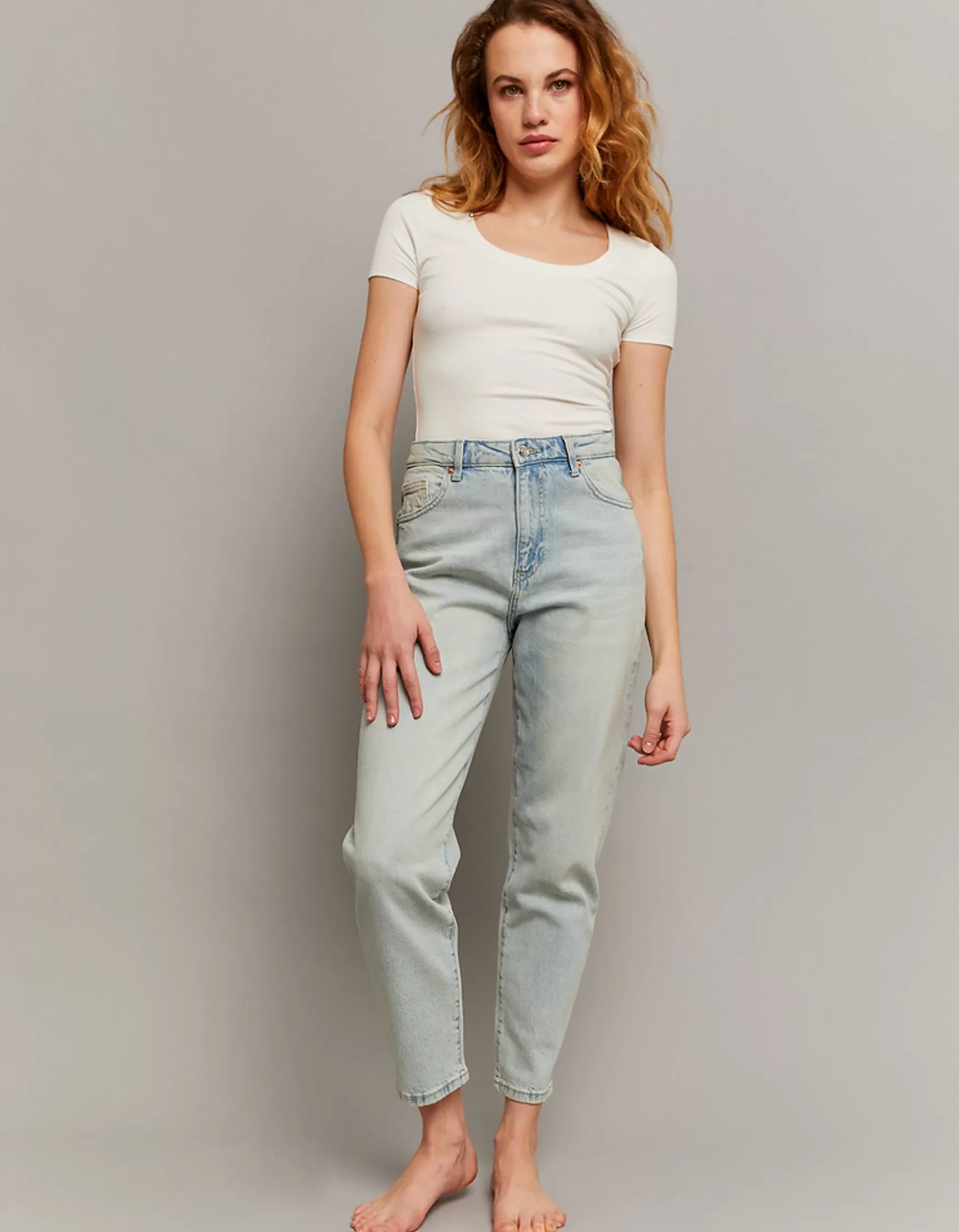 Outlet Jean Mom Comfort Stretch Jeans