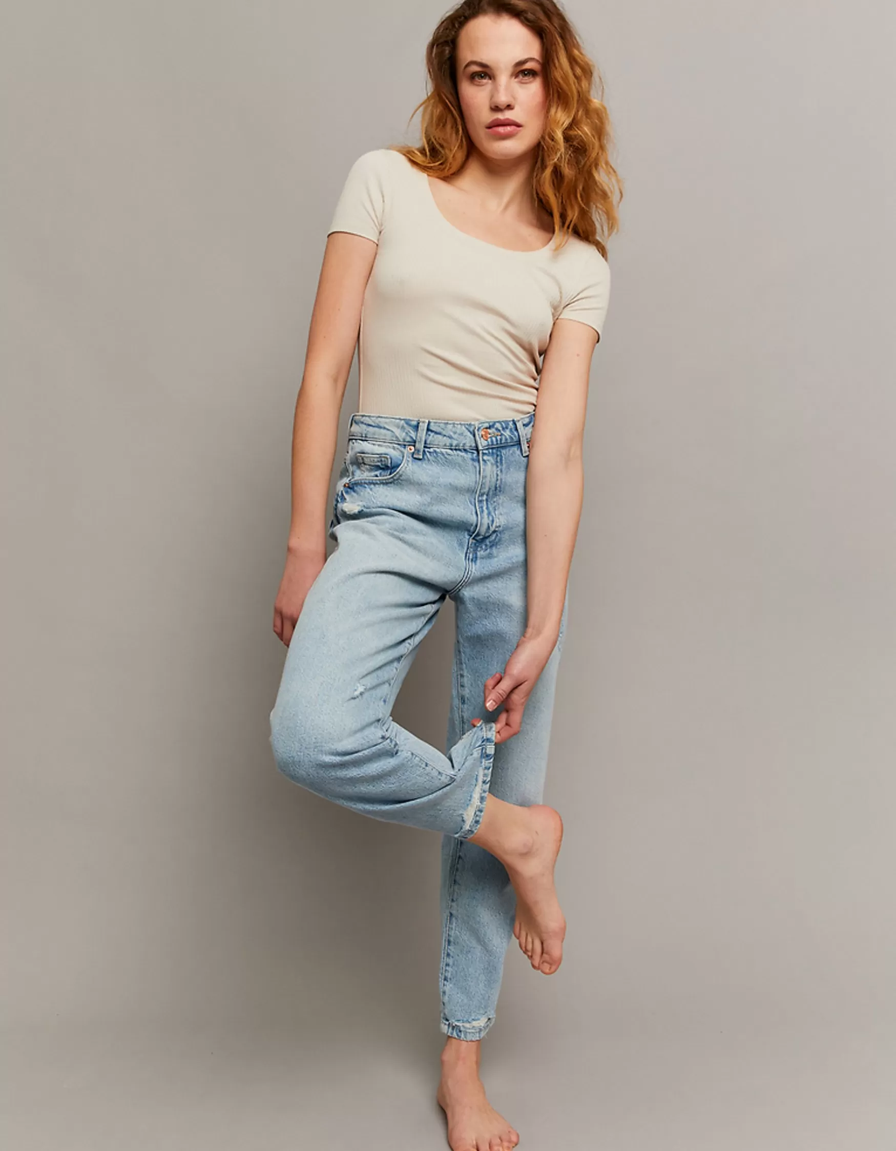 Online Jean Mom Comfort Stretch Jeans