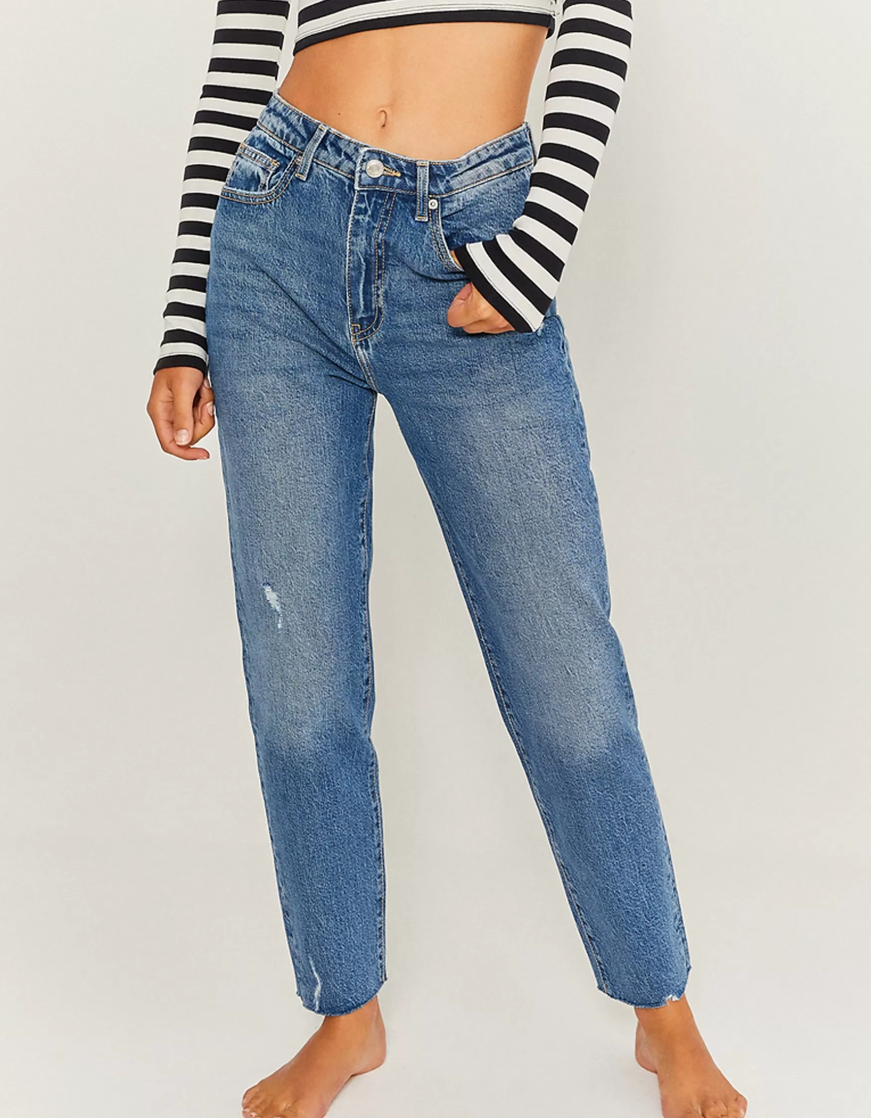 Flash Sale Jean Mom Comfort Stretch Jeans