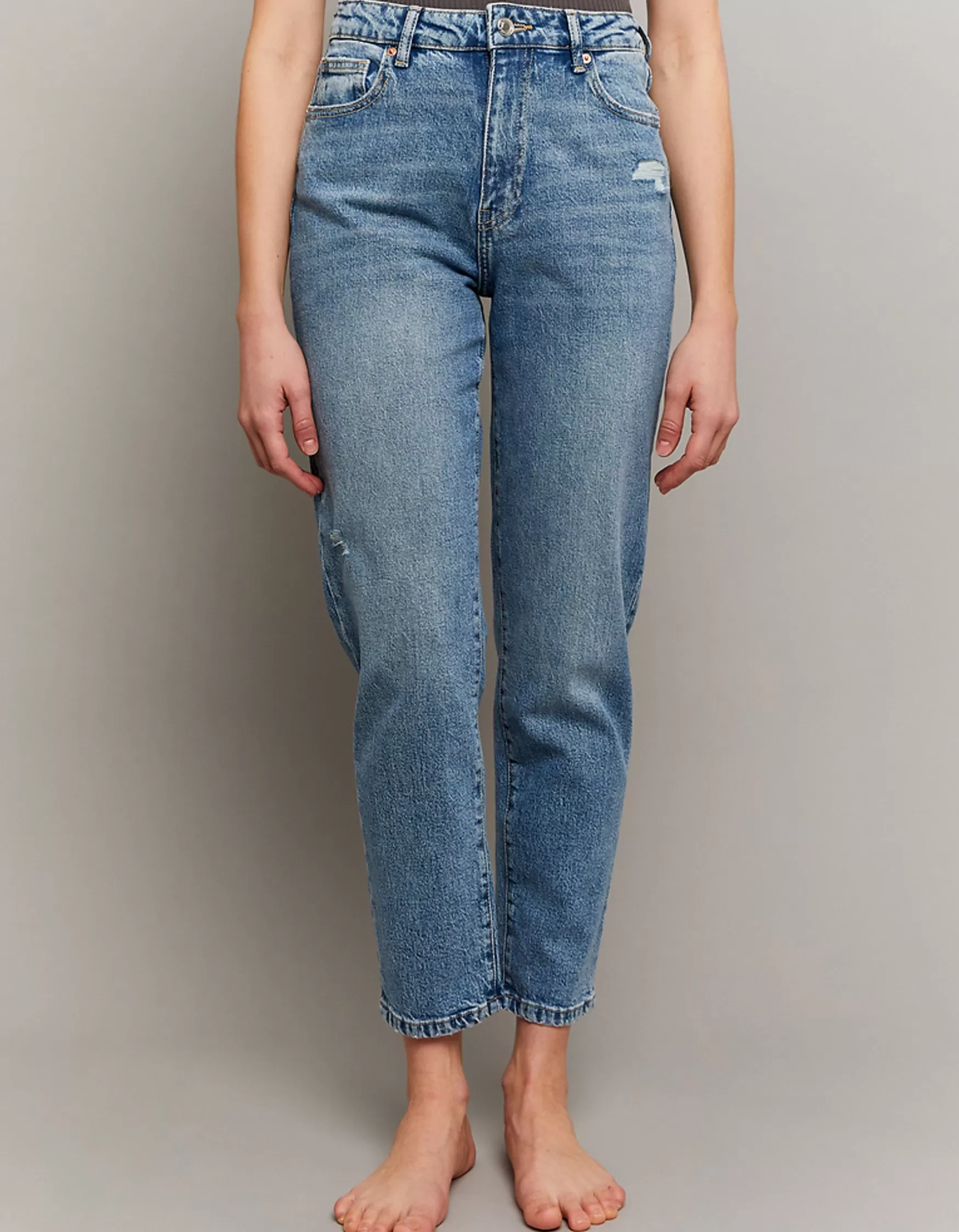 Shop Jean Mom Comfort Stretch Jeans