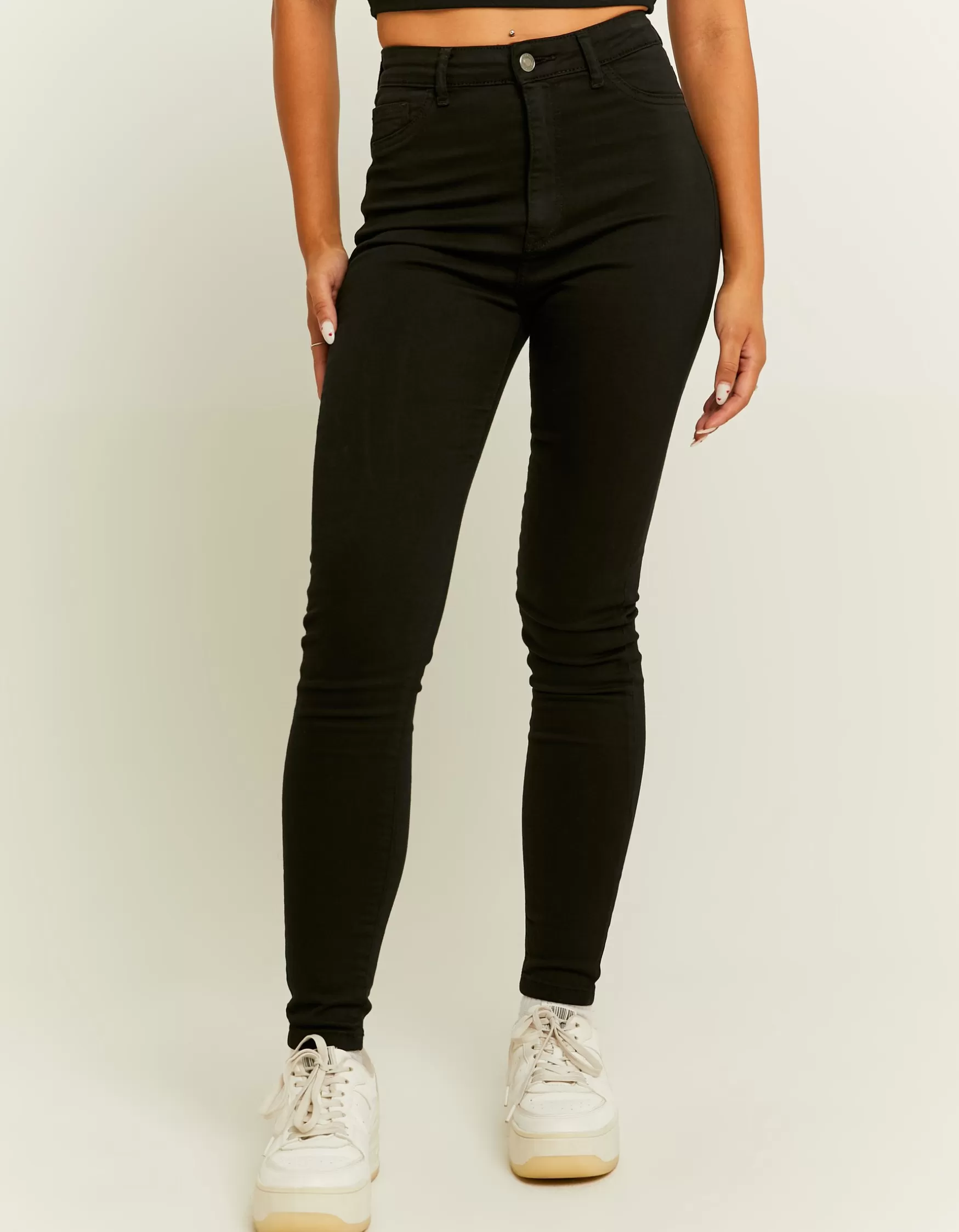 Clearance Jean Skinny Taille Haute Jeans