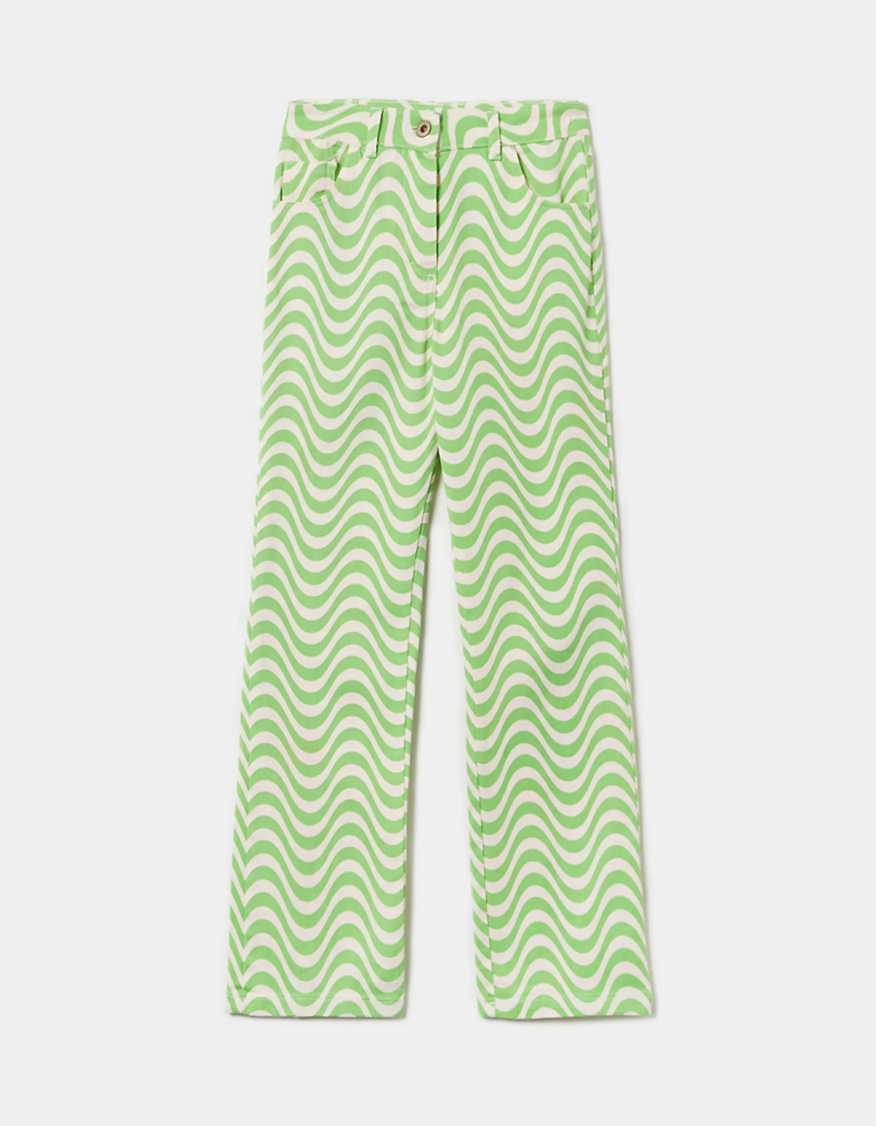 Shop Jean Taille Haute Rayé Pantalons