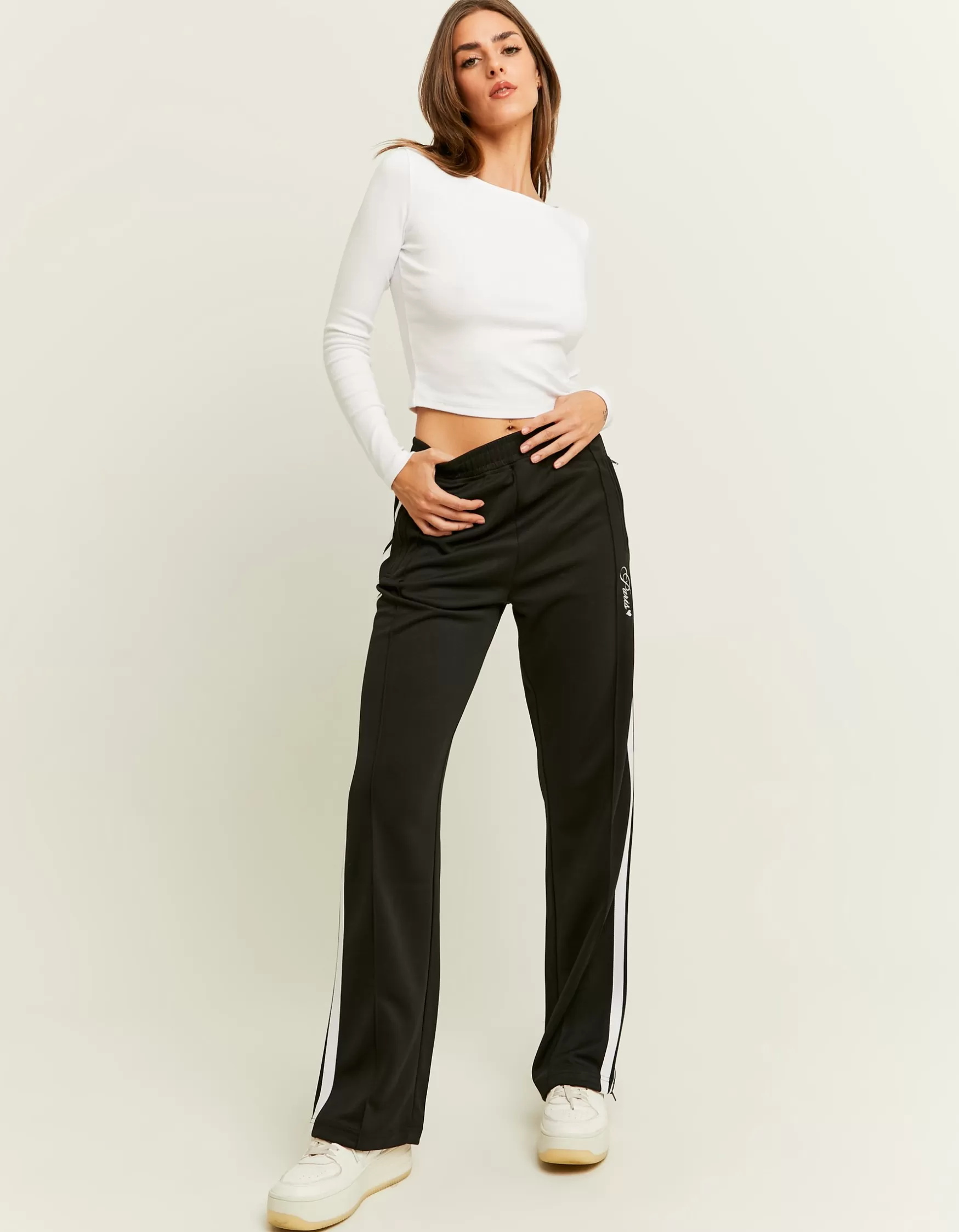 Store Jogging Droit avec Bandes Latérales Sweats & Hoodies