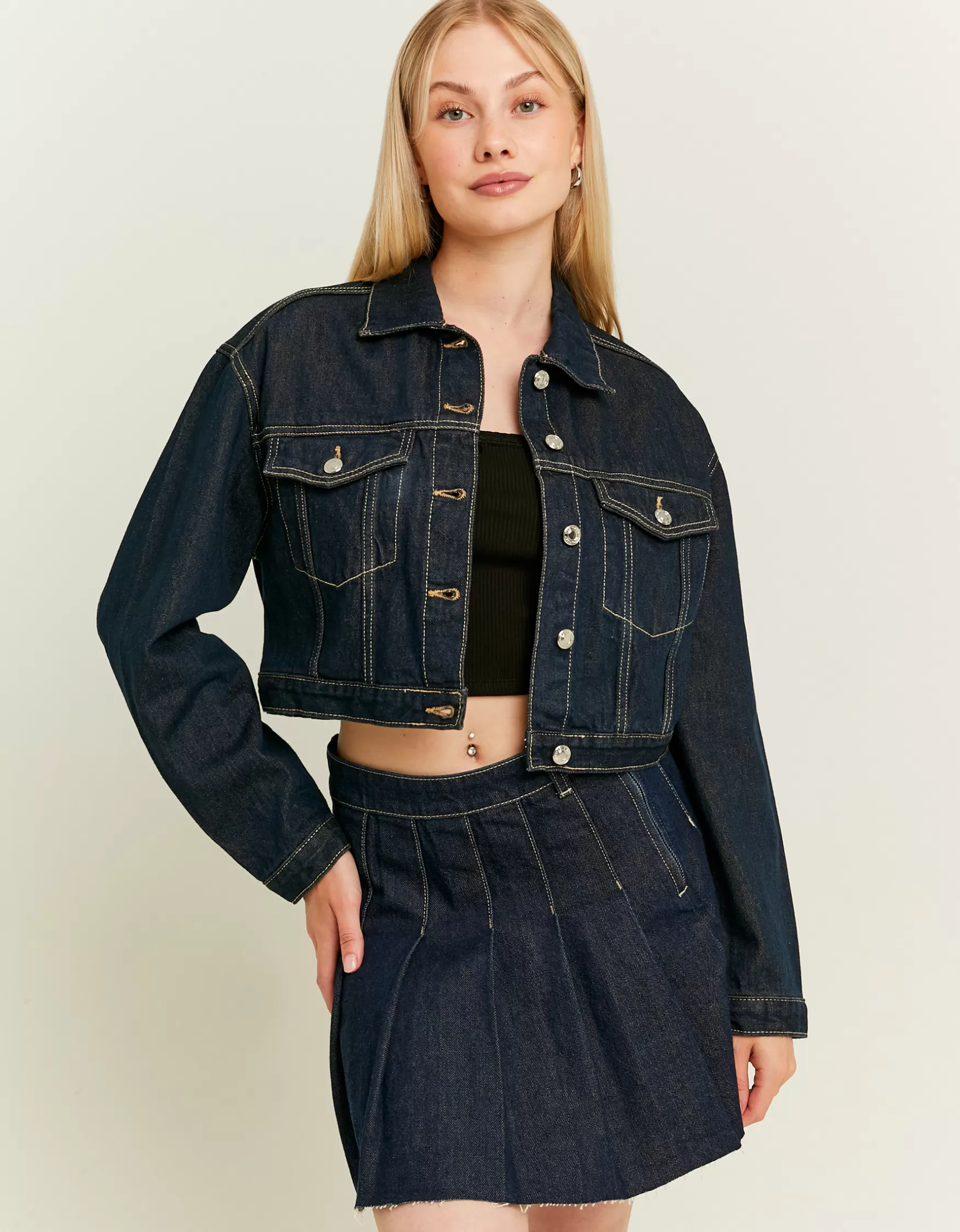 Flash Sale Jupe en Jean Plisée Jupes | Total Look
