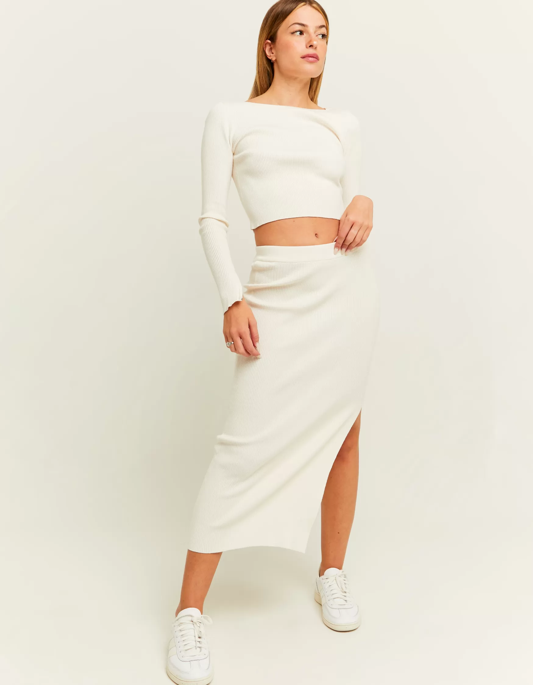 Shop Jupe Midi en Maille Jupes | Maille