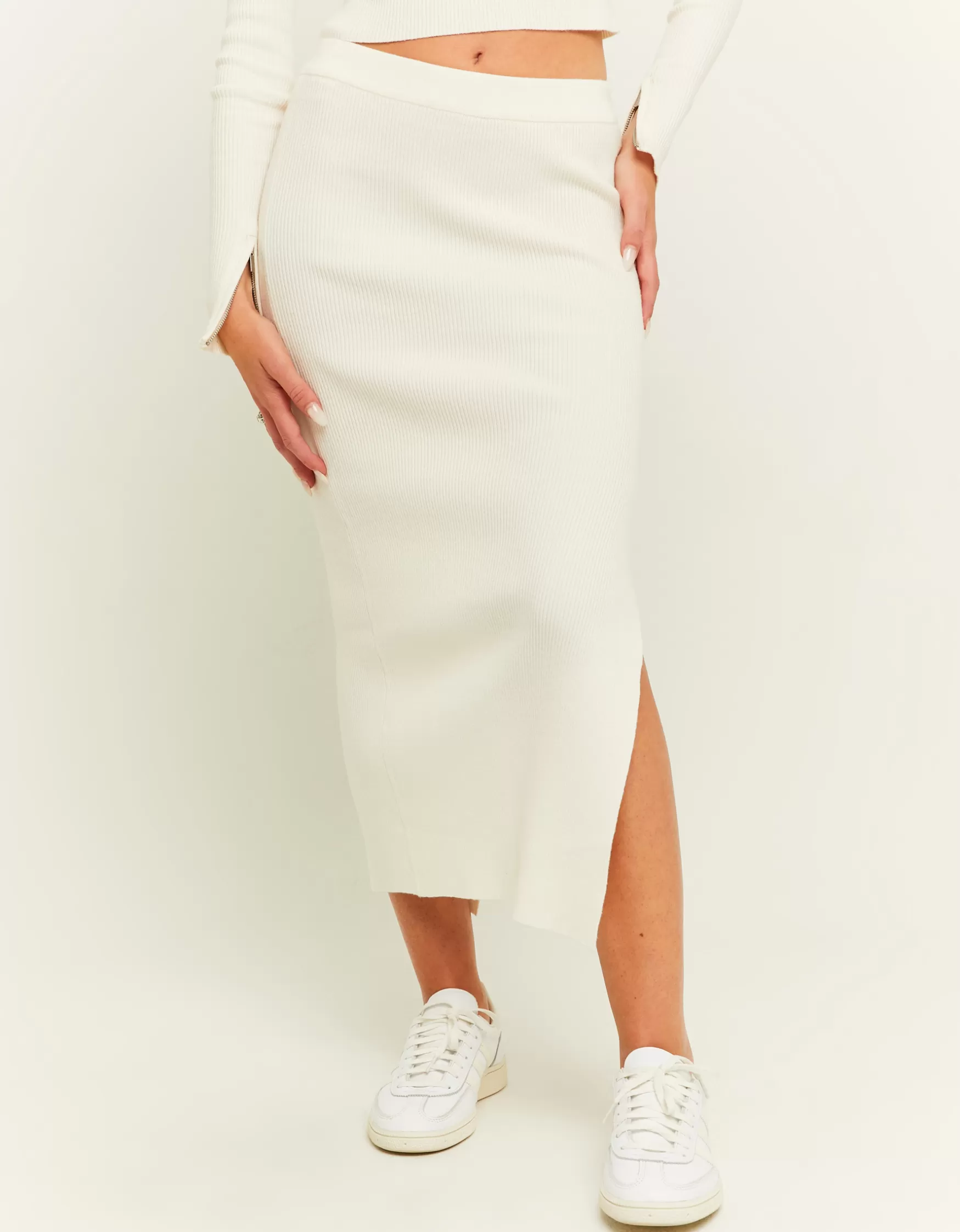 Shop Jupe Midi en Maille Jupes | Maille