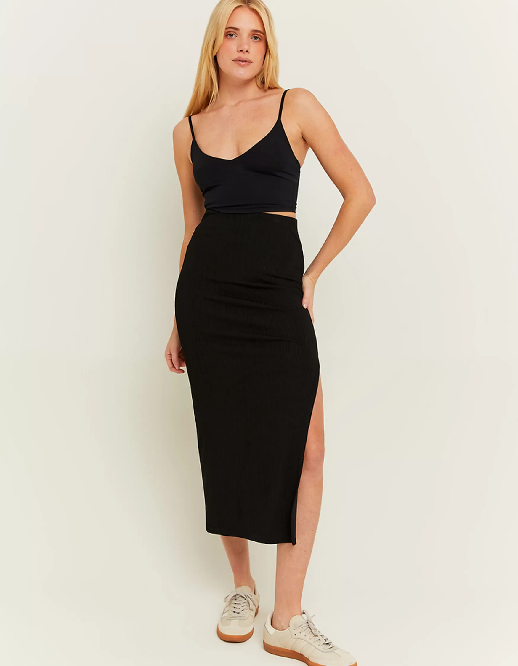 Store Jupe midi e avec fente latérale Jupes