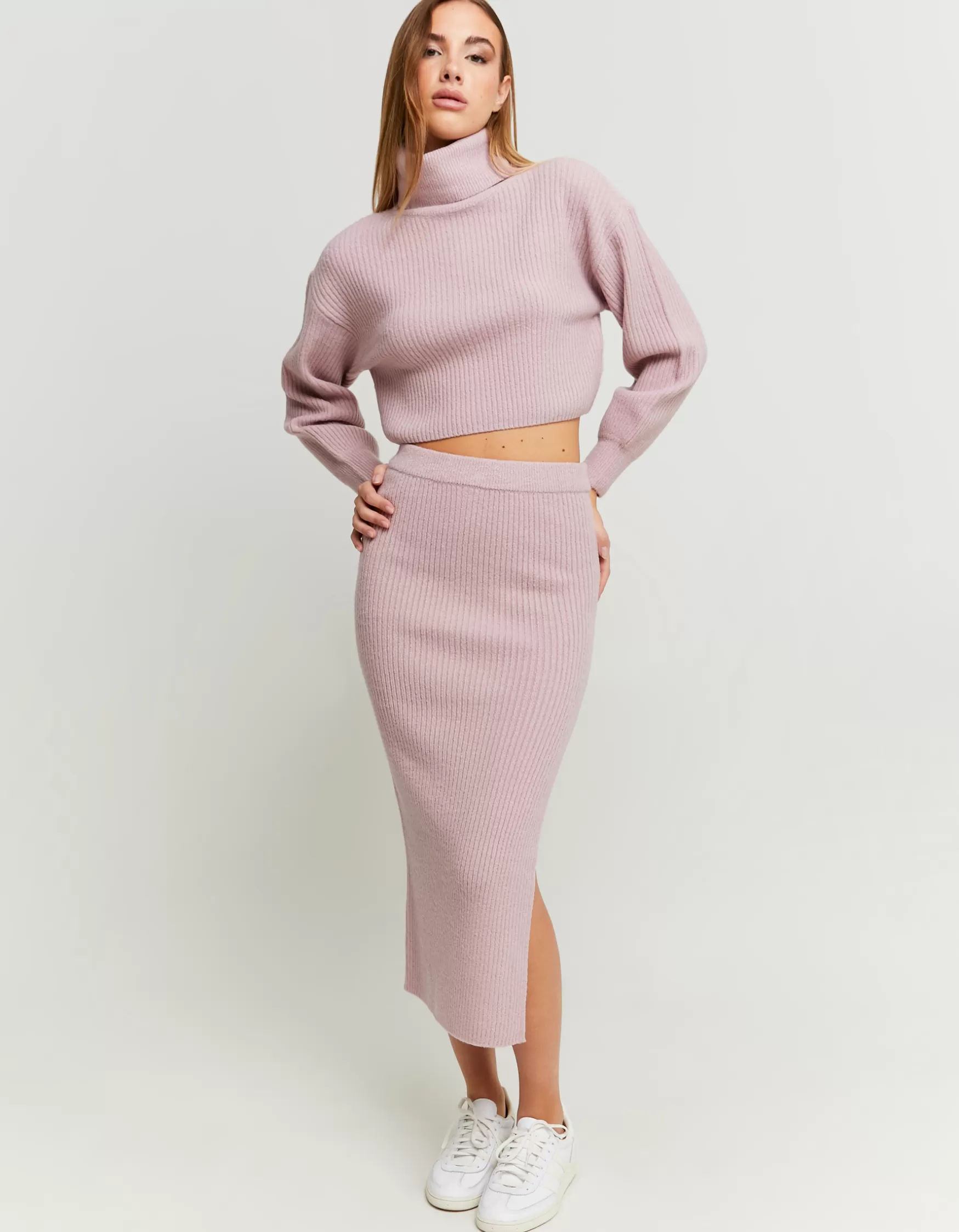 Fashion Jupe Midi Douce Jupes | Maille
