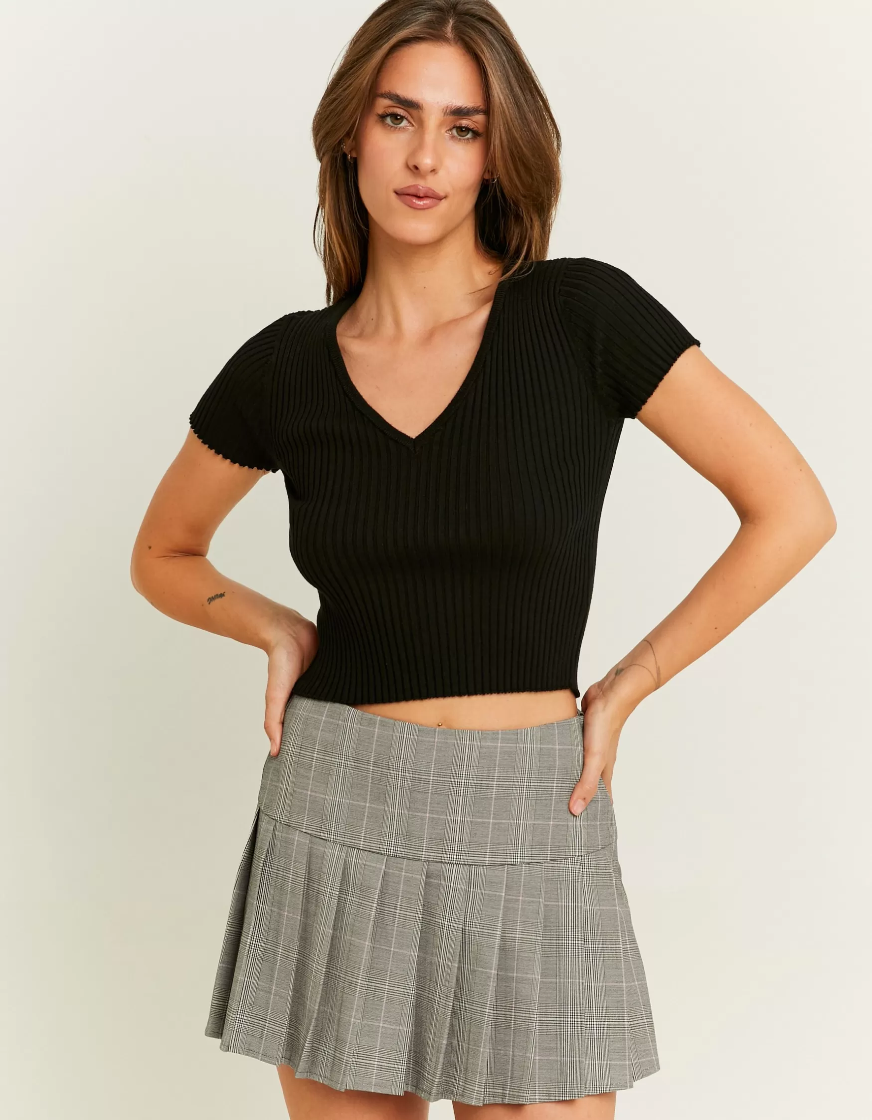 Hot Jupe-Short à Carreaux Jupes