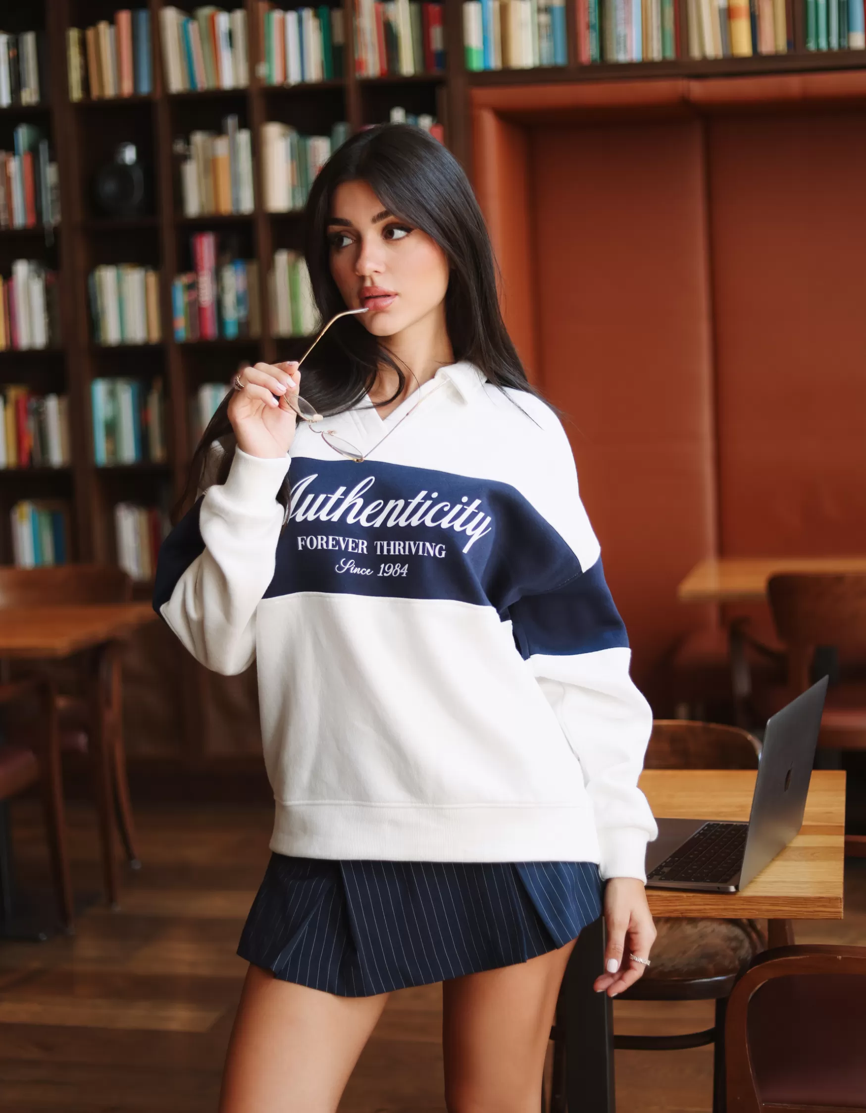 Flash Sale Jupe-Short e Plisée à Fines Rayures Jupes | Shorts