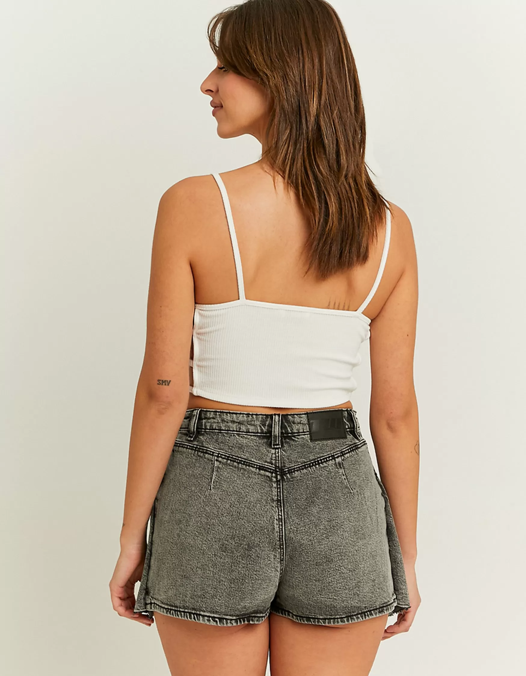 Sale Jupe-Short Plissée en Jean Jupes | Shorts