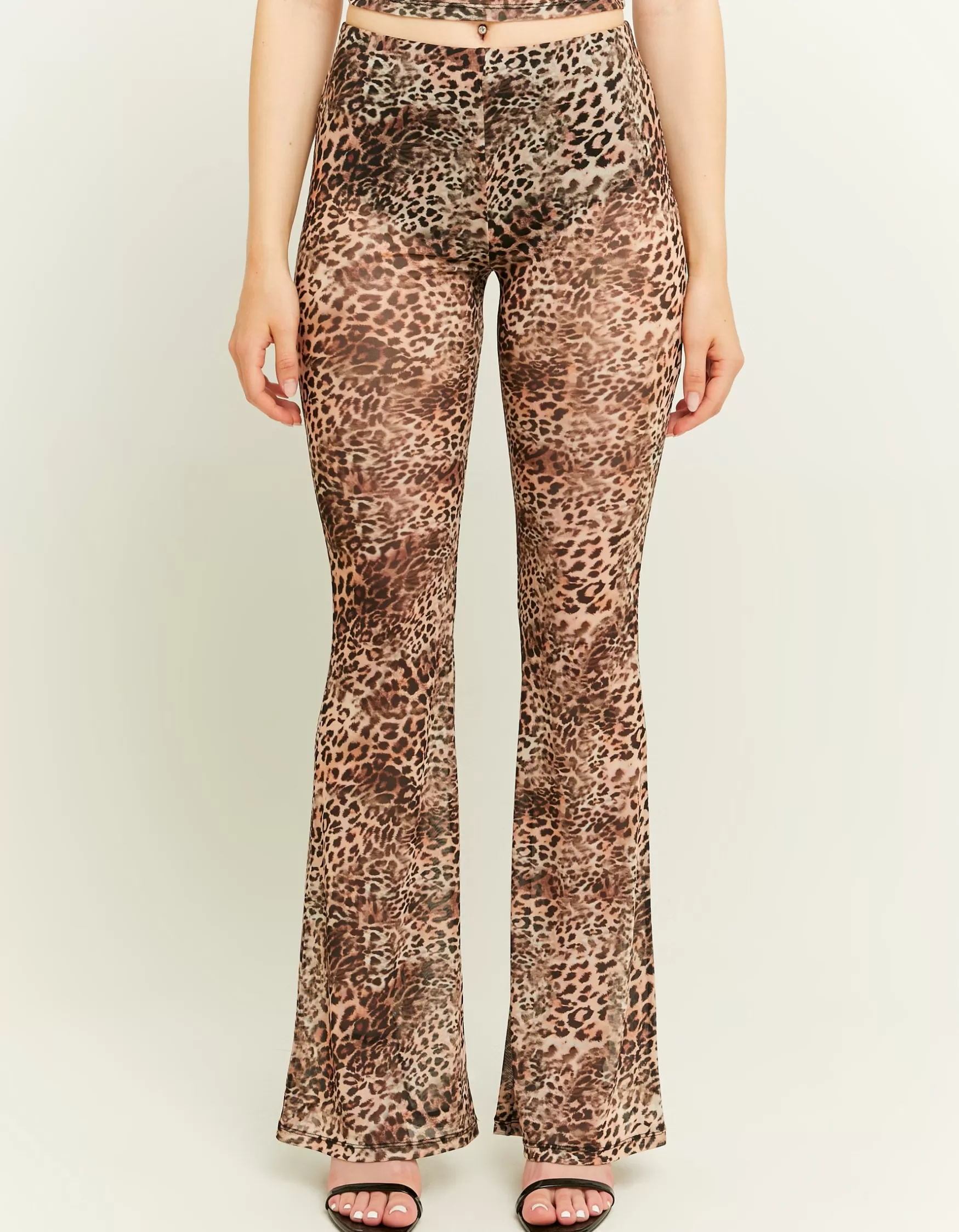 Online Legging en Mesh Imprimé Leo Pantalons | Leggings
