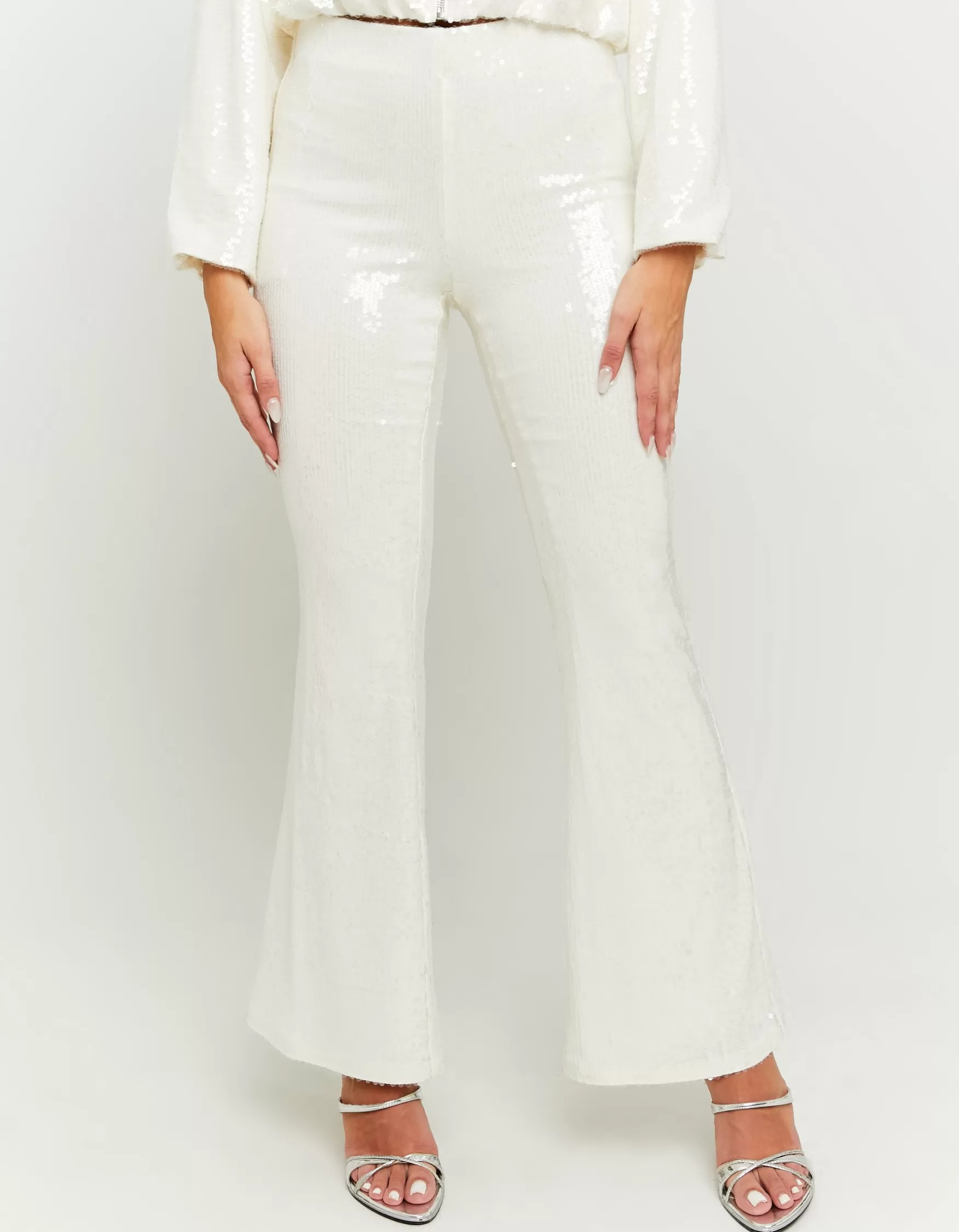 Flash Sale Legging Flare en Sequins Pantalons | Leggings