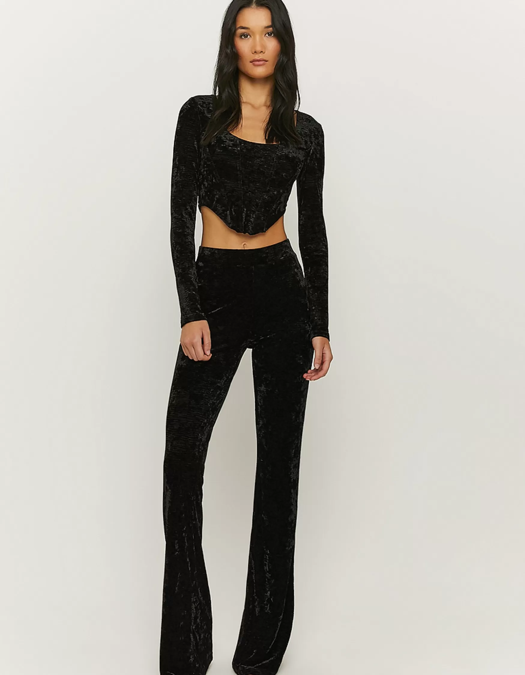 Store Legging Flare en Velours Leggings
