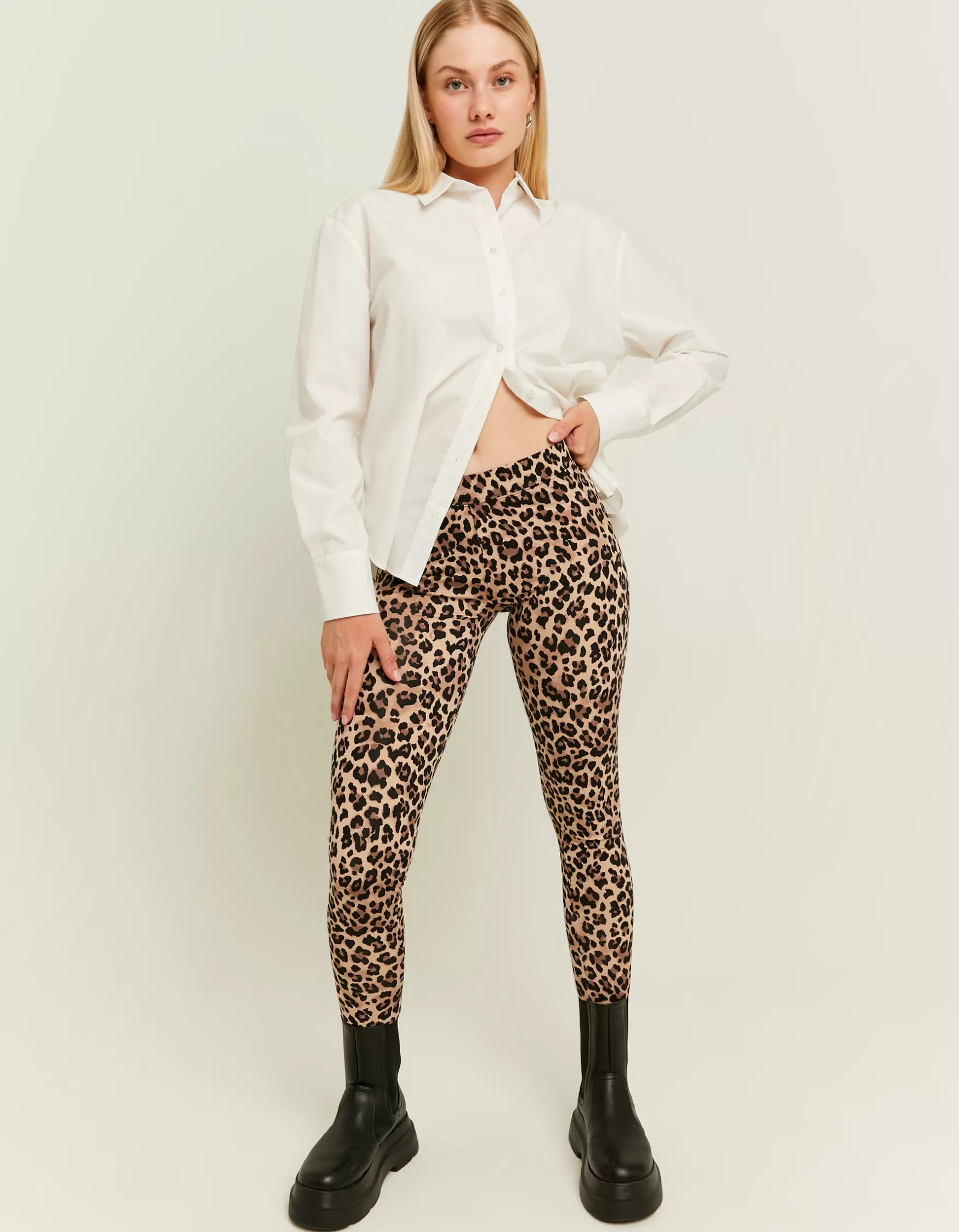 Cheap Legging Imprimé Léopard Leggings