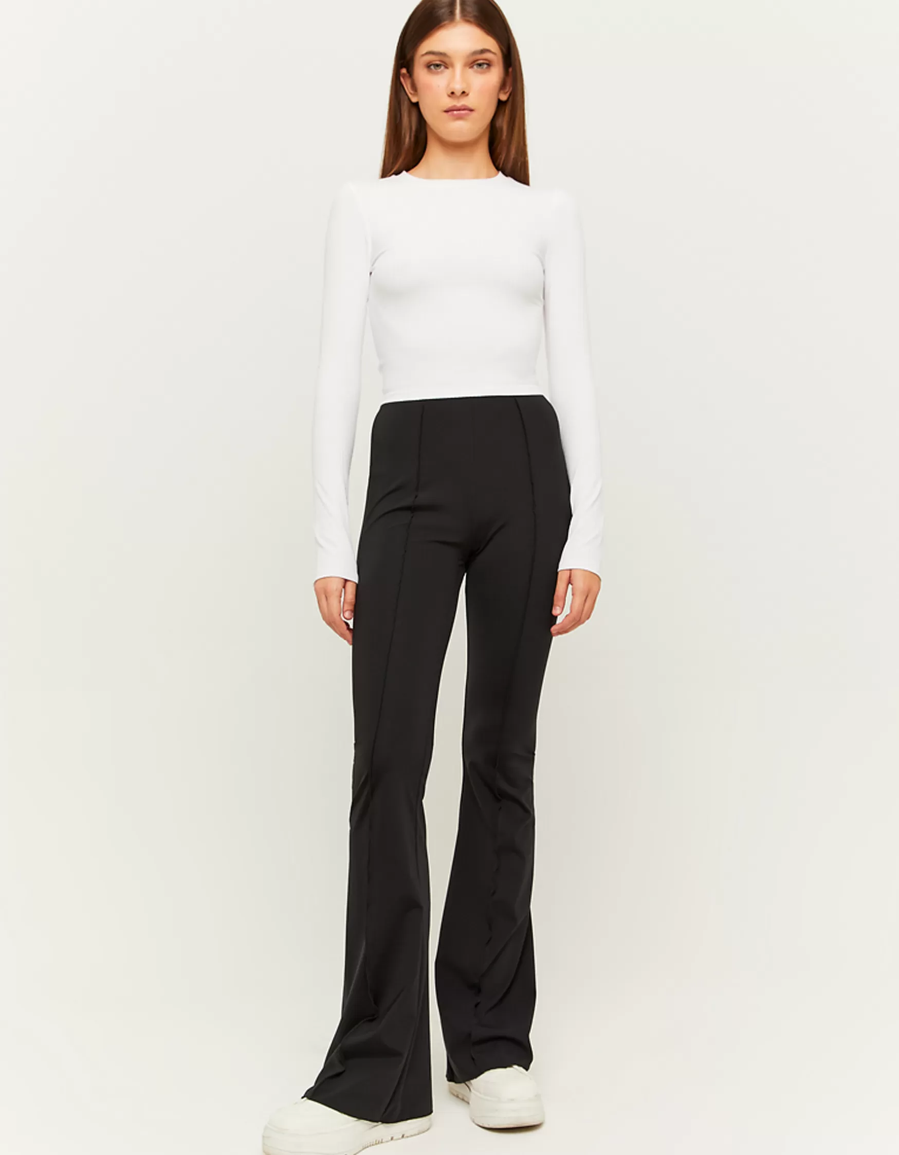 Shop Legging Flare avec Volants Pantalons | Leggings