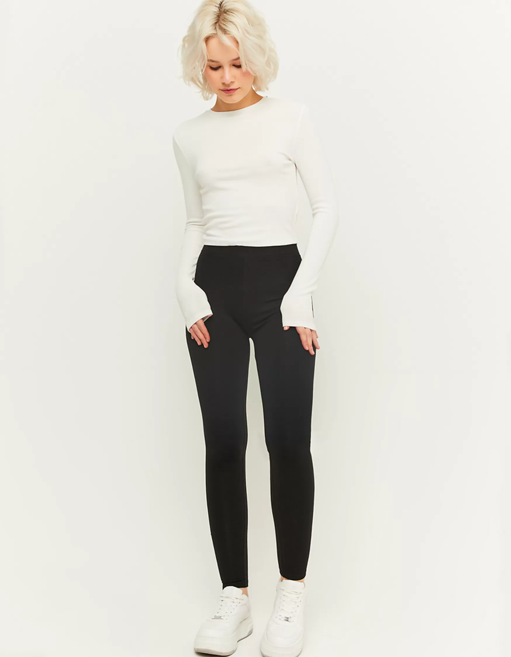 Outlet Legging Taille Haute Basique Leggings