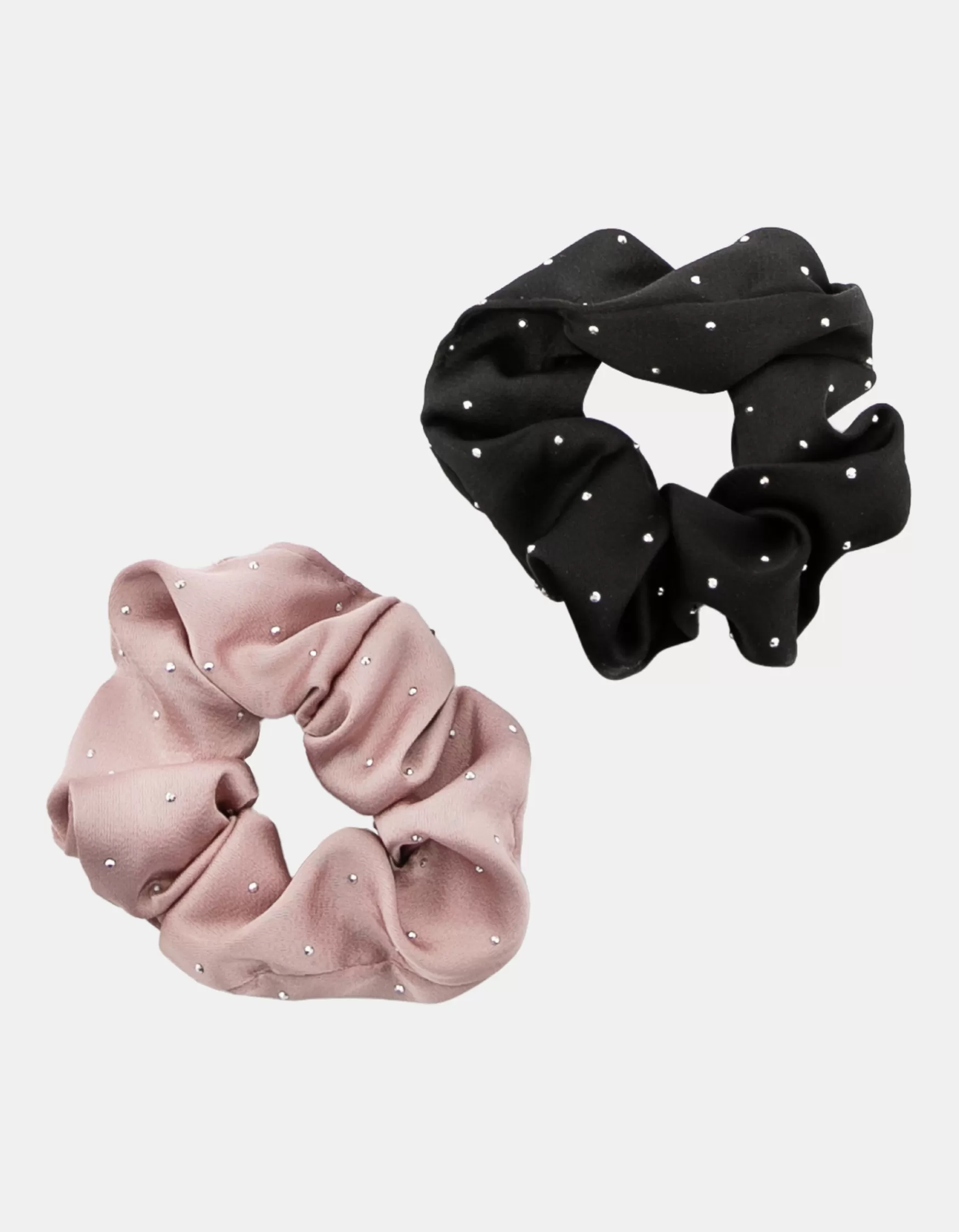 Outlet Lot de 2 Chouchoux Ornés de Strass Accessoires