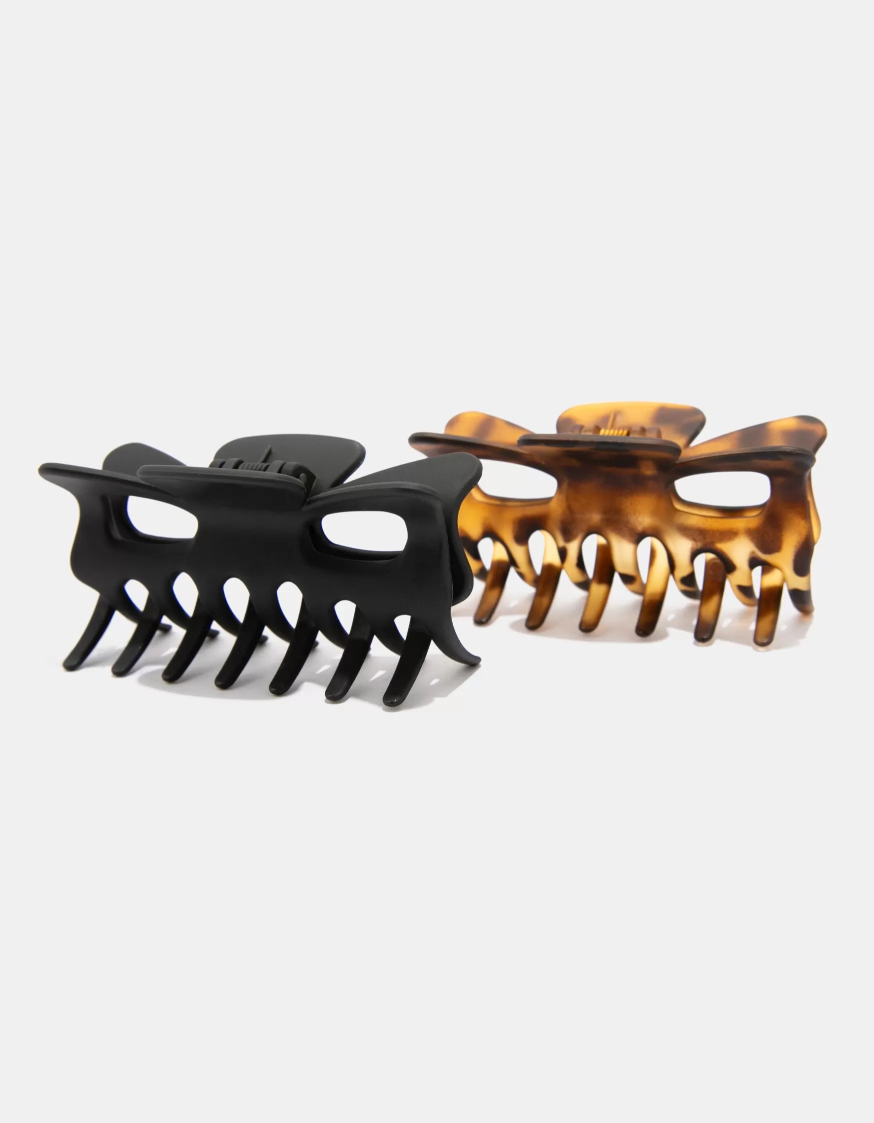 Outlet Lot de 2 Pinces à Cheveux Imprimé Léopard Accessoires