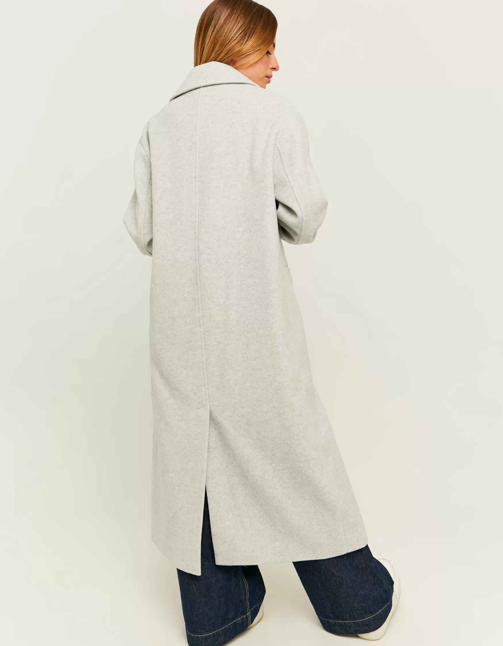Cheap Manteau Chiné Oversize Vestes