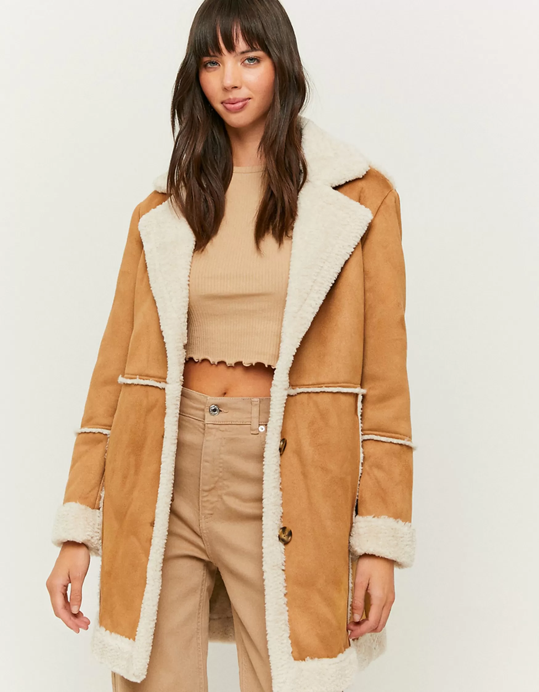 Outlet Manteaux Fausse Fourrure Vestes