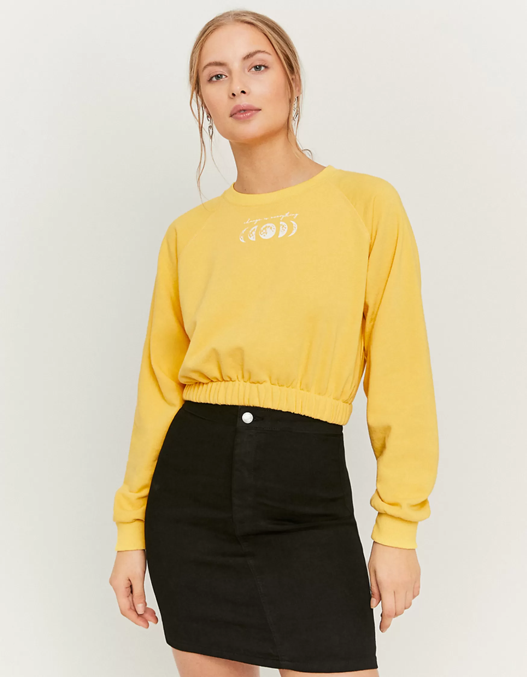 Shop Mini Jupe en Jean Élastique Taille Haute Jupes