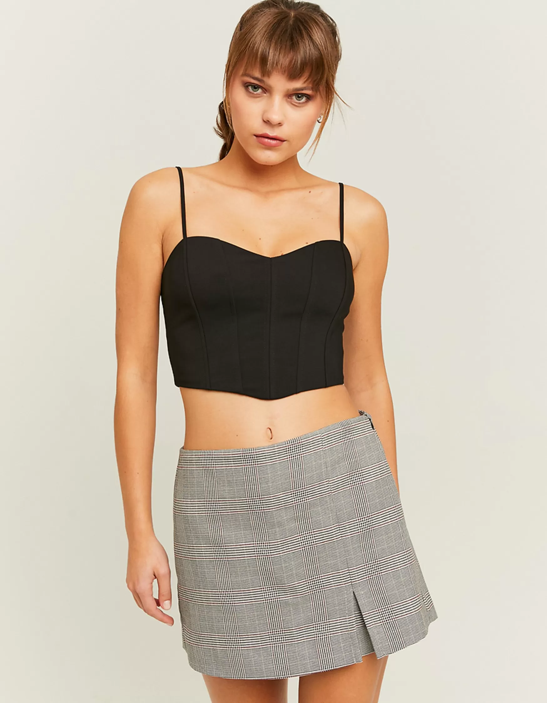 Cheap Mini-jupe à carreaux Jupes | Shorts