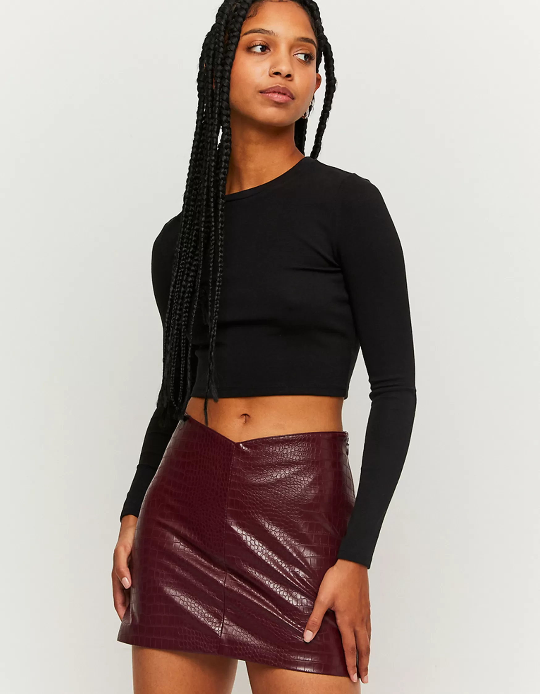 Fashion Minijupe en similicuir Jupes
