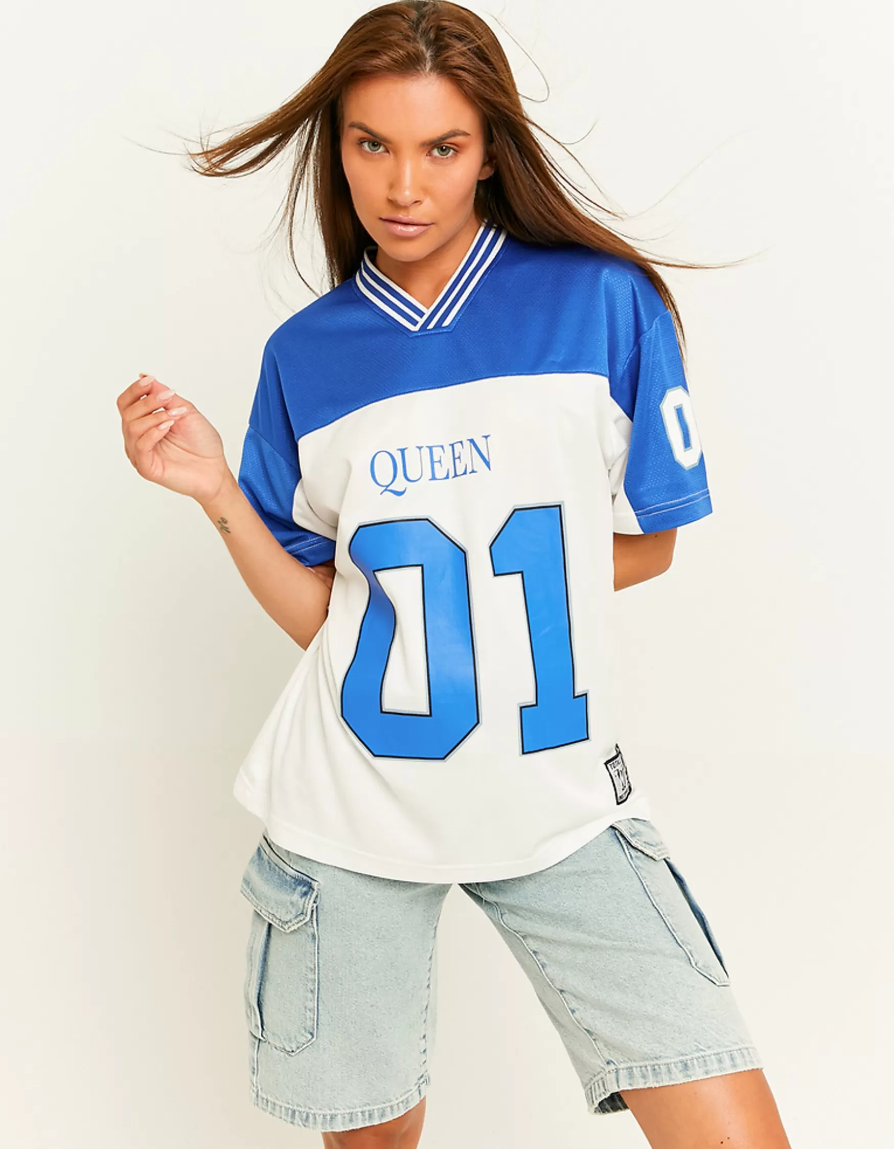 Online Oversize T-Shirt de Football T-Shirts Imprimés
