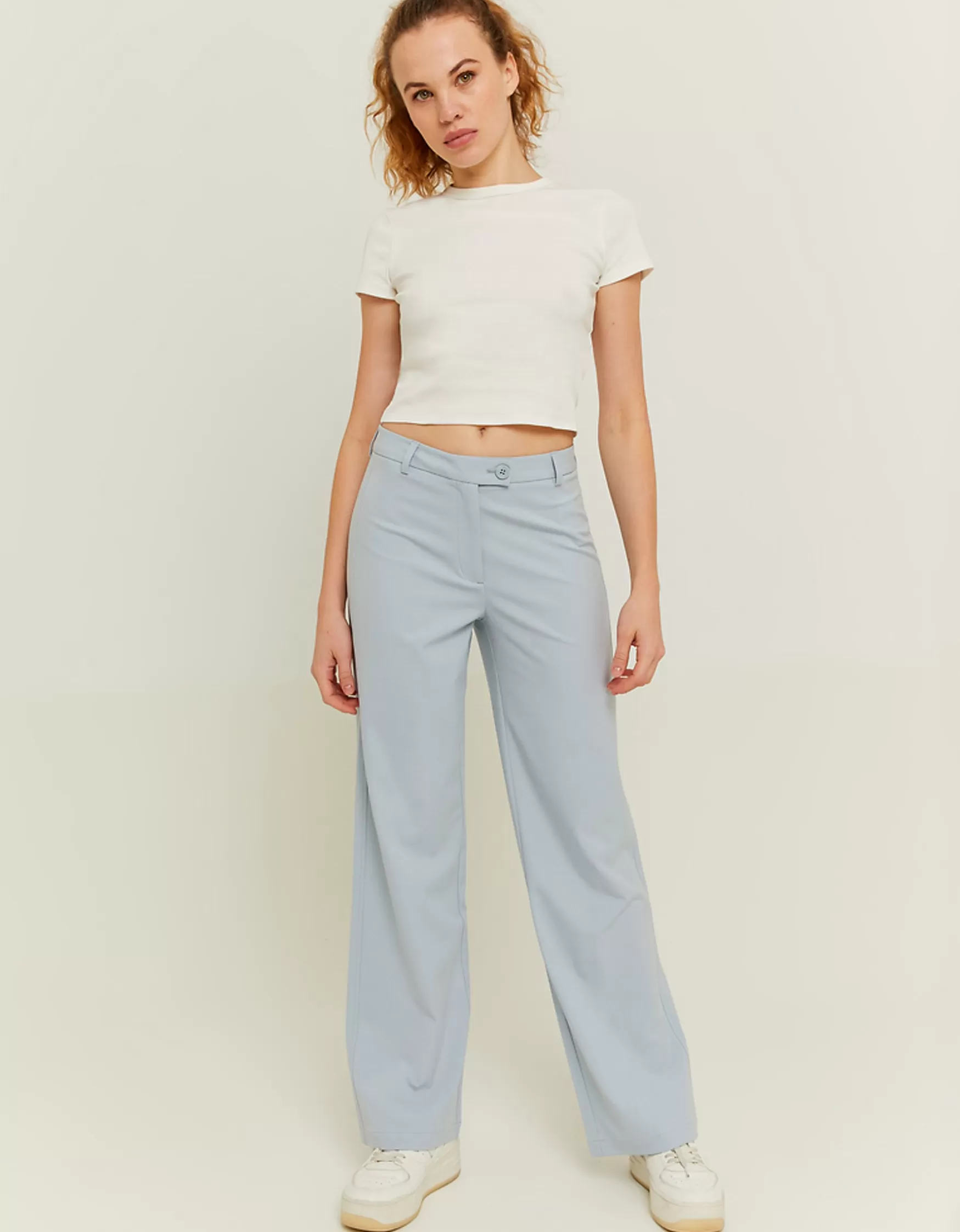 Outlet Pantalon ample à jambes droites Pantalons