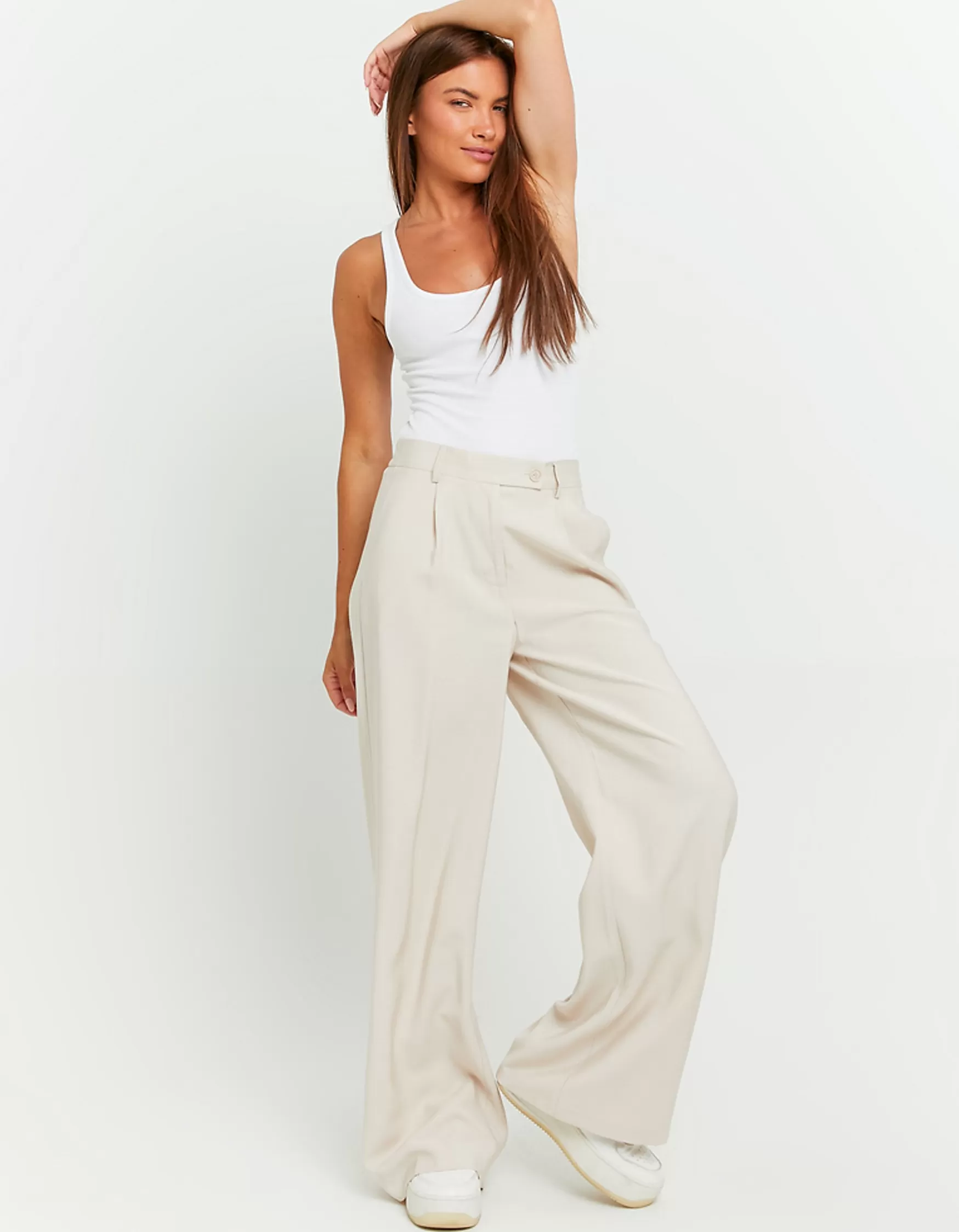 Fashion Pantalon Taille Haute Pantalons