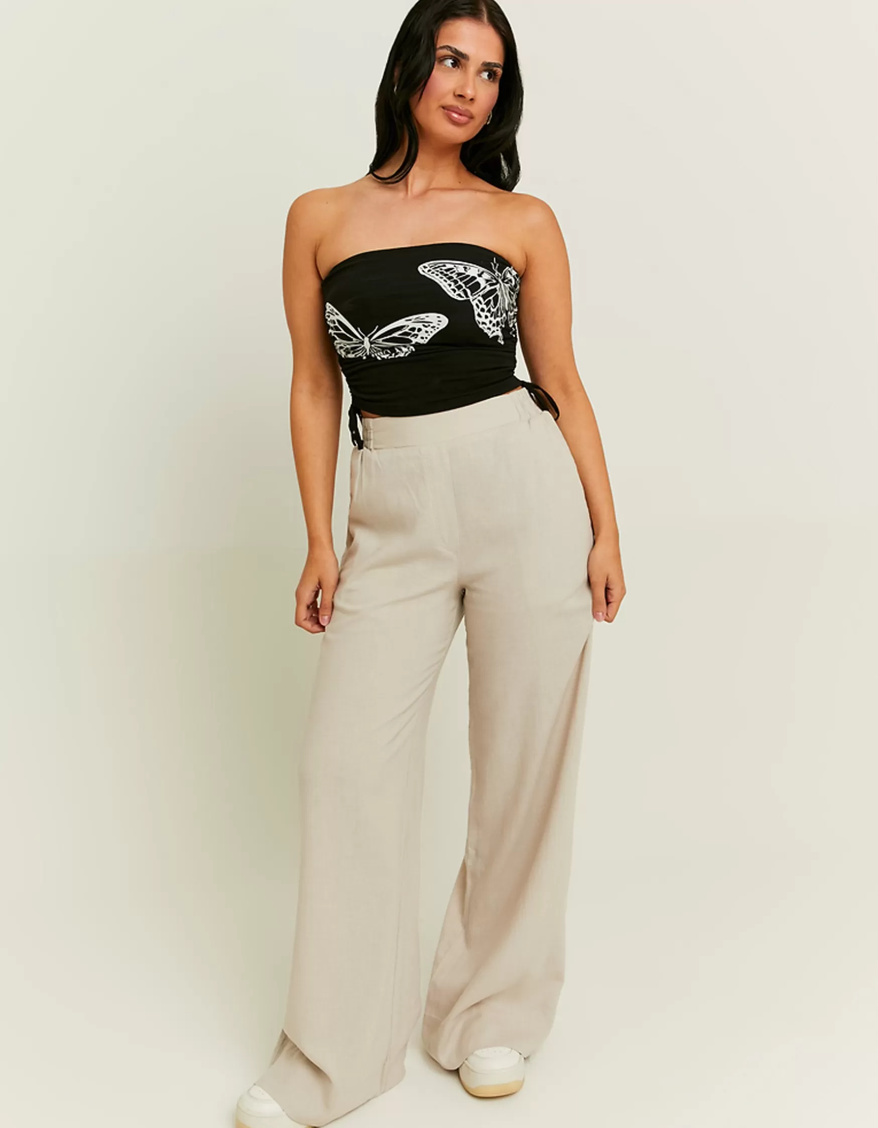Cheap Pantalon Wide Leg Toucher Lin Pantalons